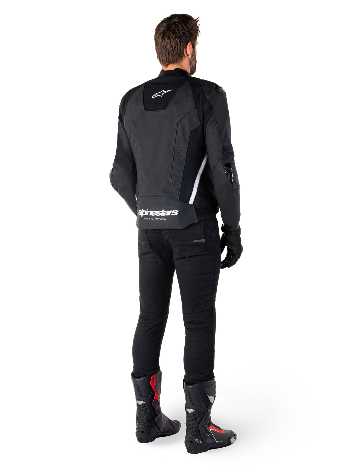 Alpinestars Missile v3 Motorjas Zwart en wit, productfoto 6