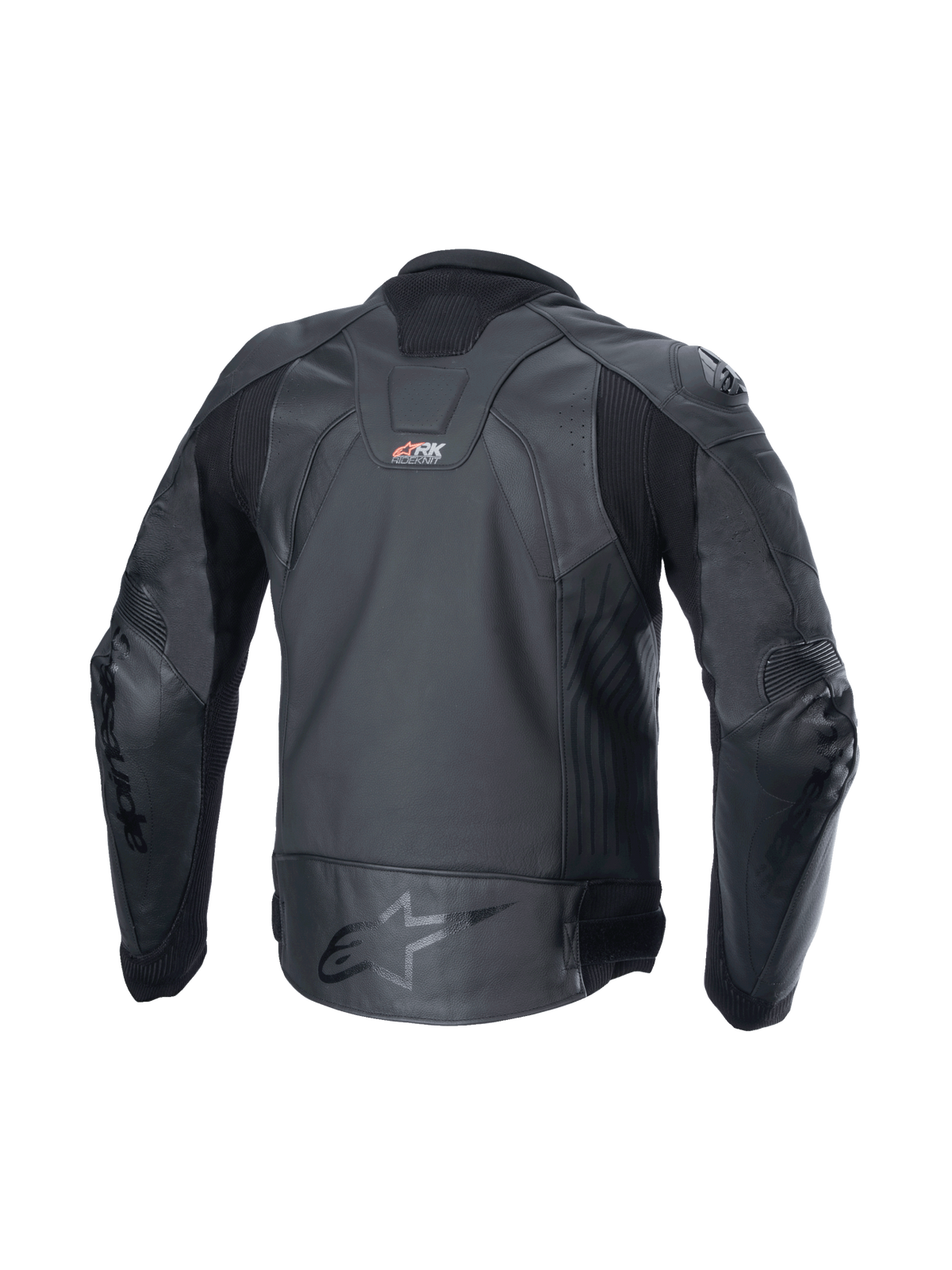 Alpinestars GP Plus R v4 RK Motorjas Zwart, achteraanzicht