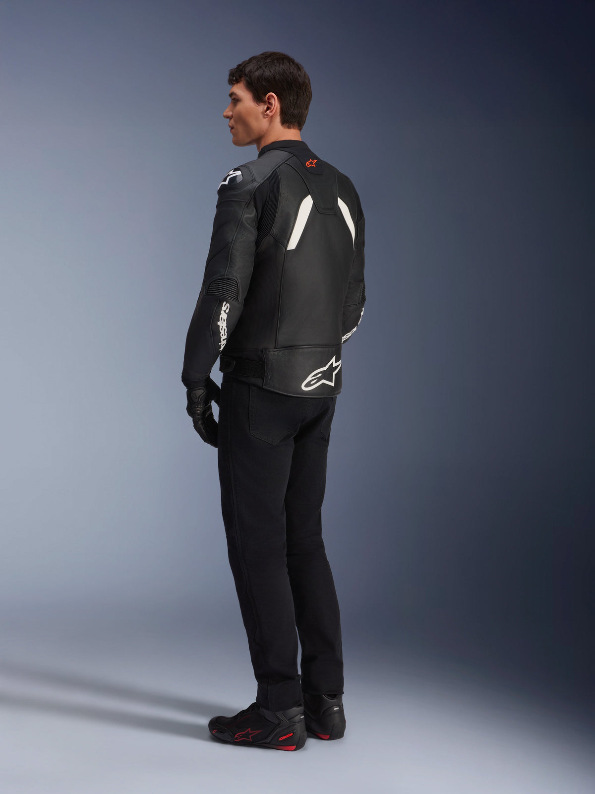 Alpinestars GP Plus R v4 Motorjas Zwart en wit, productfoto 4