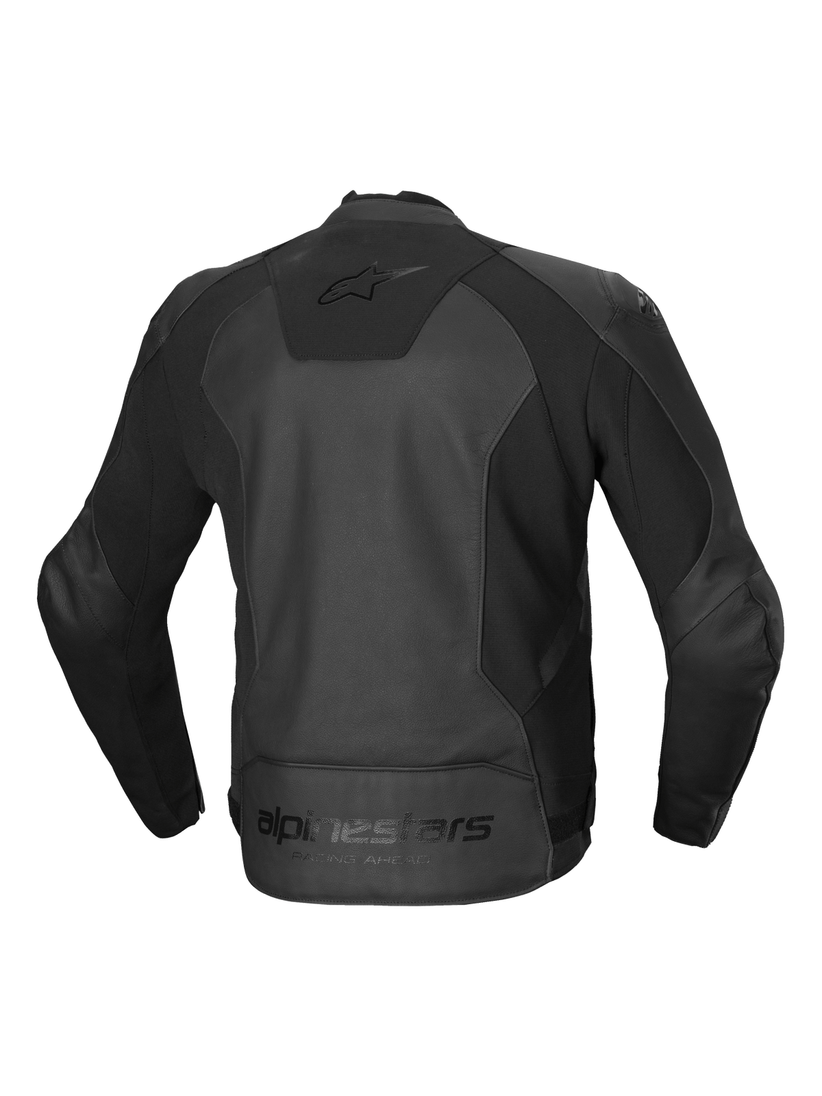 Alpinestars Faster v3 Motorjas Zwart, achteraanzicht