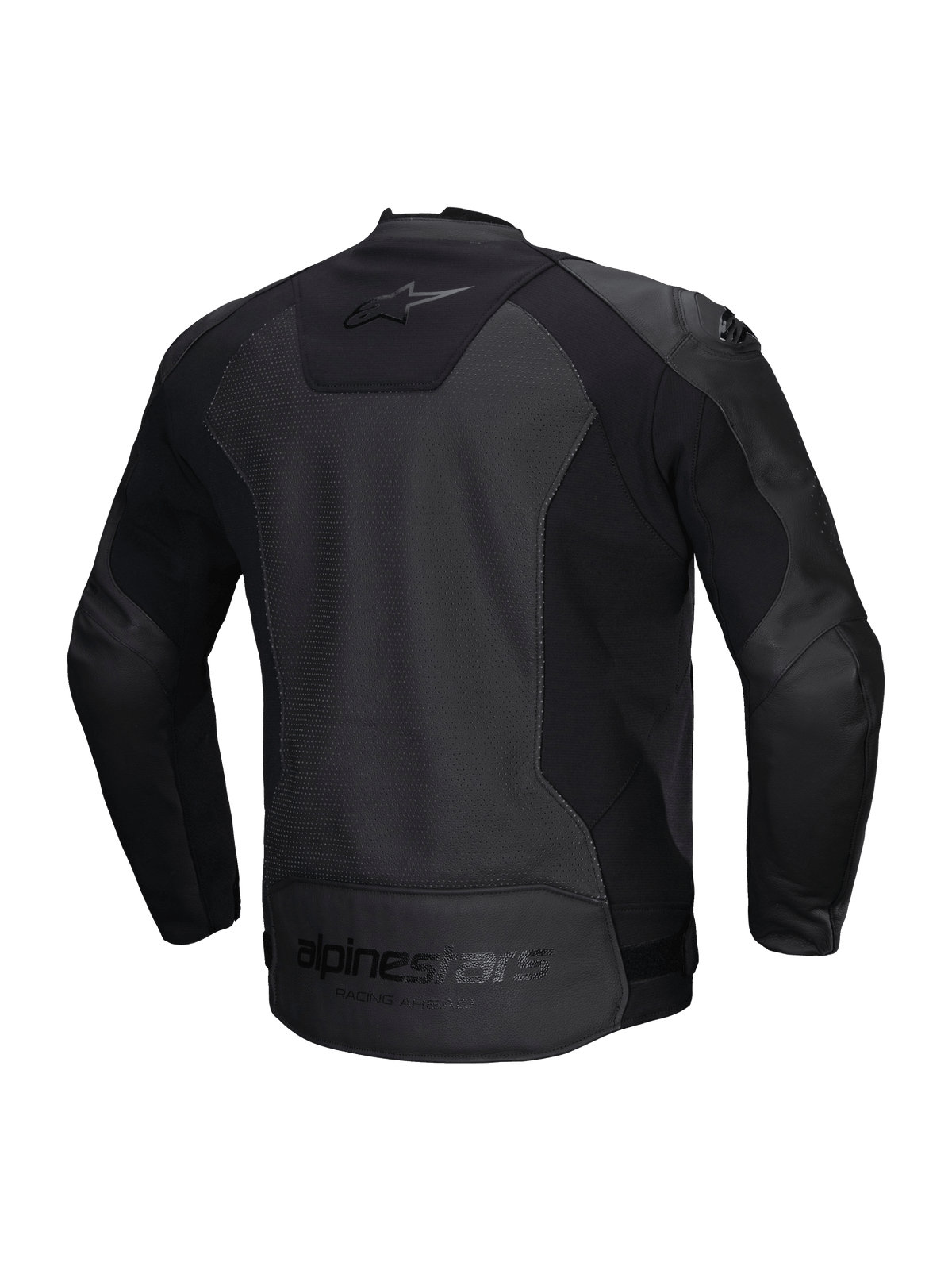 Alpinestars Faster v3 Airflow Motorjas Zwart, achteraanzicht