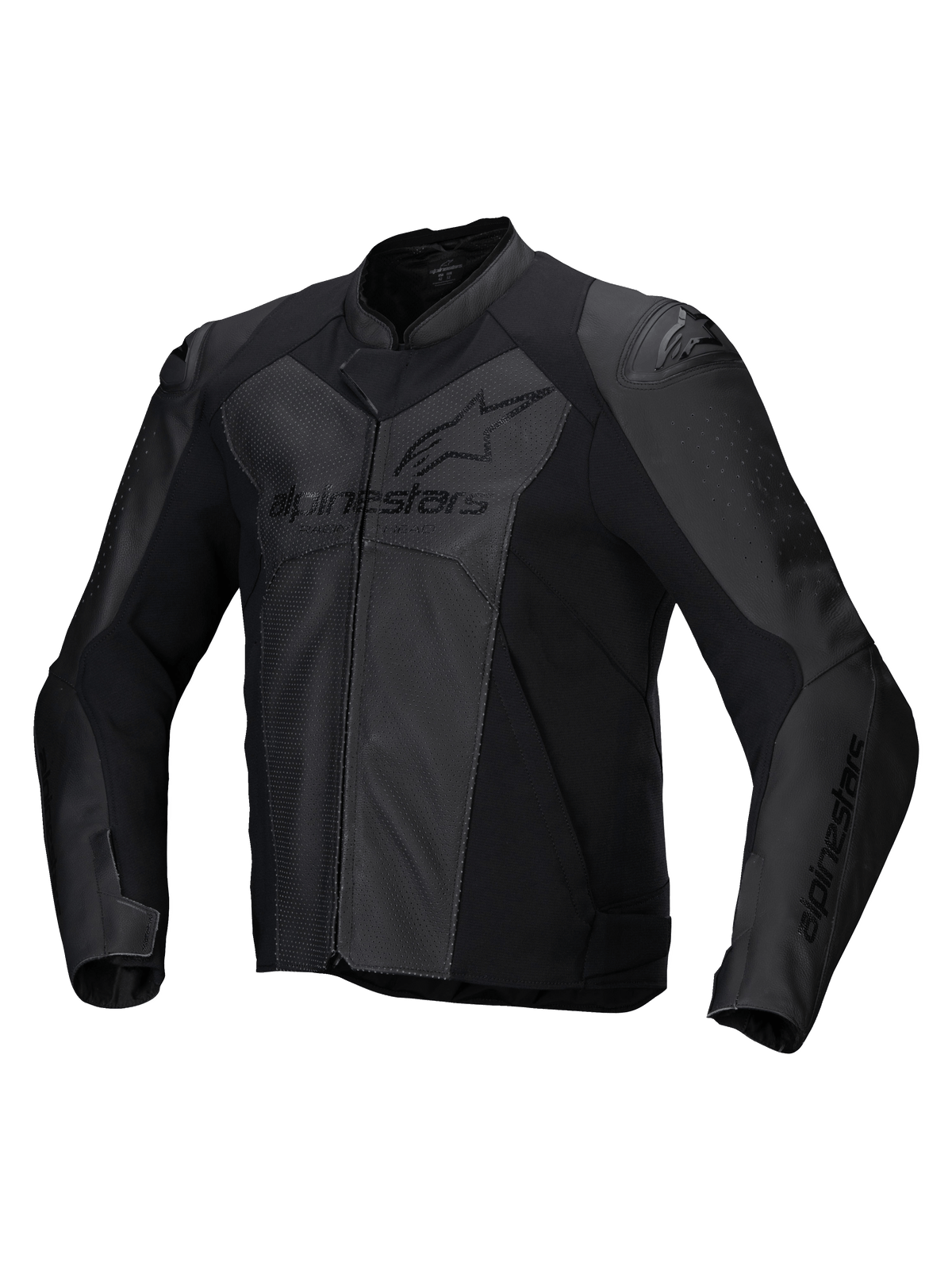 Alpinestars Faster v3 Airflow Motorjas Zwart, vooraanzicht