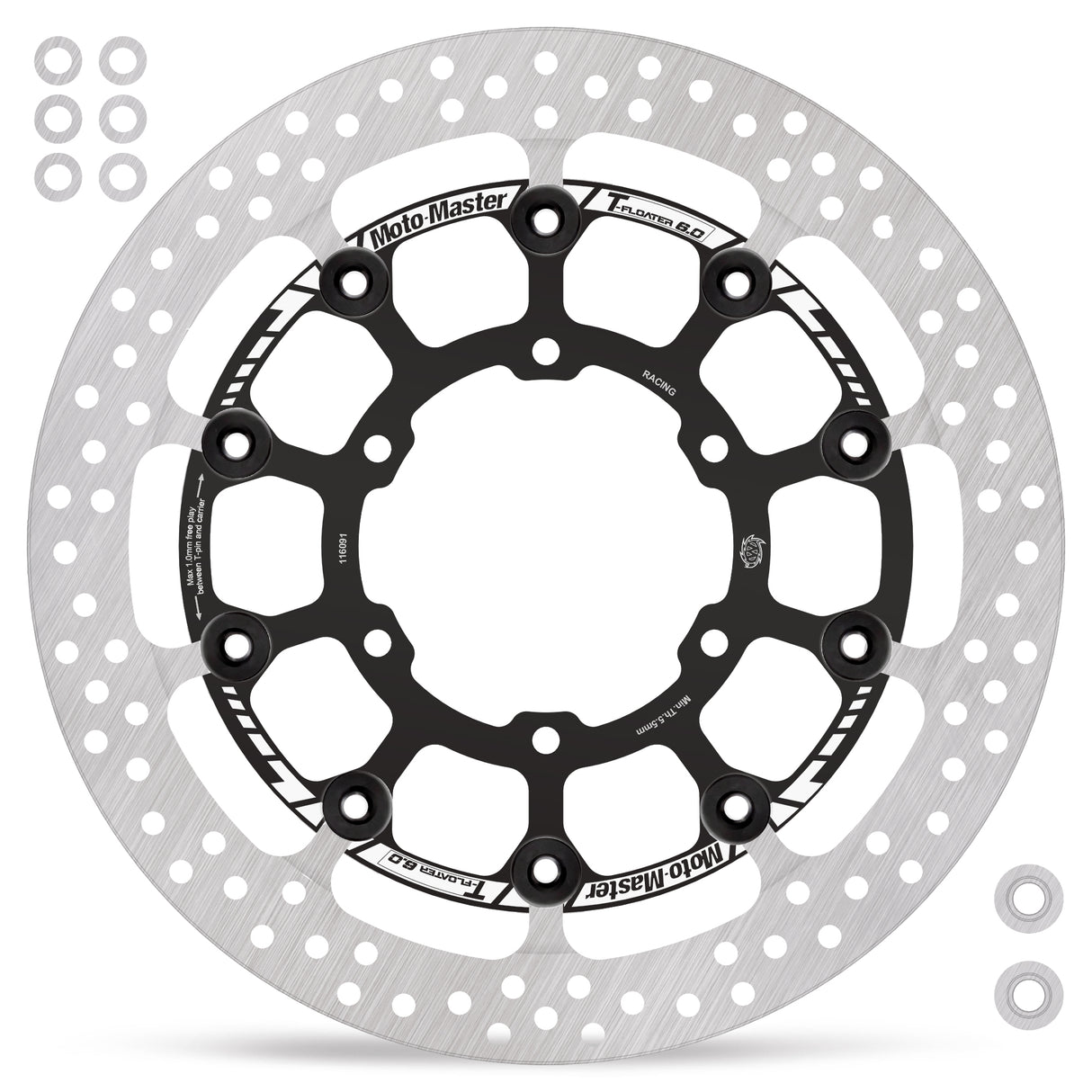 Moto-Master Kit T-Floater Oversize Suzuki 320x6mm 314002 - Moto-Master 314002