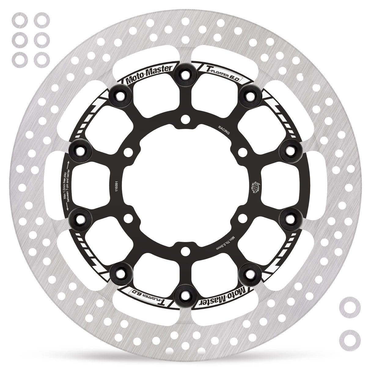 Moto-Master Kit T-Floater Oversize Suzuki 320x6mm - flat spacer 314003 - Moto-Master 314003