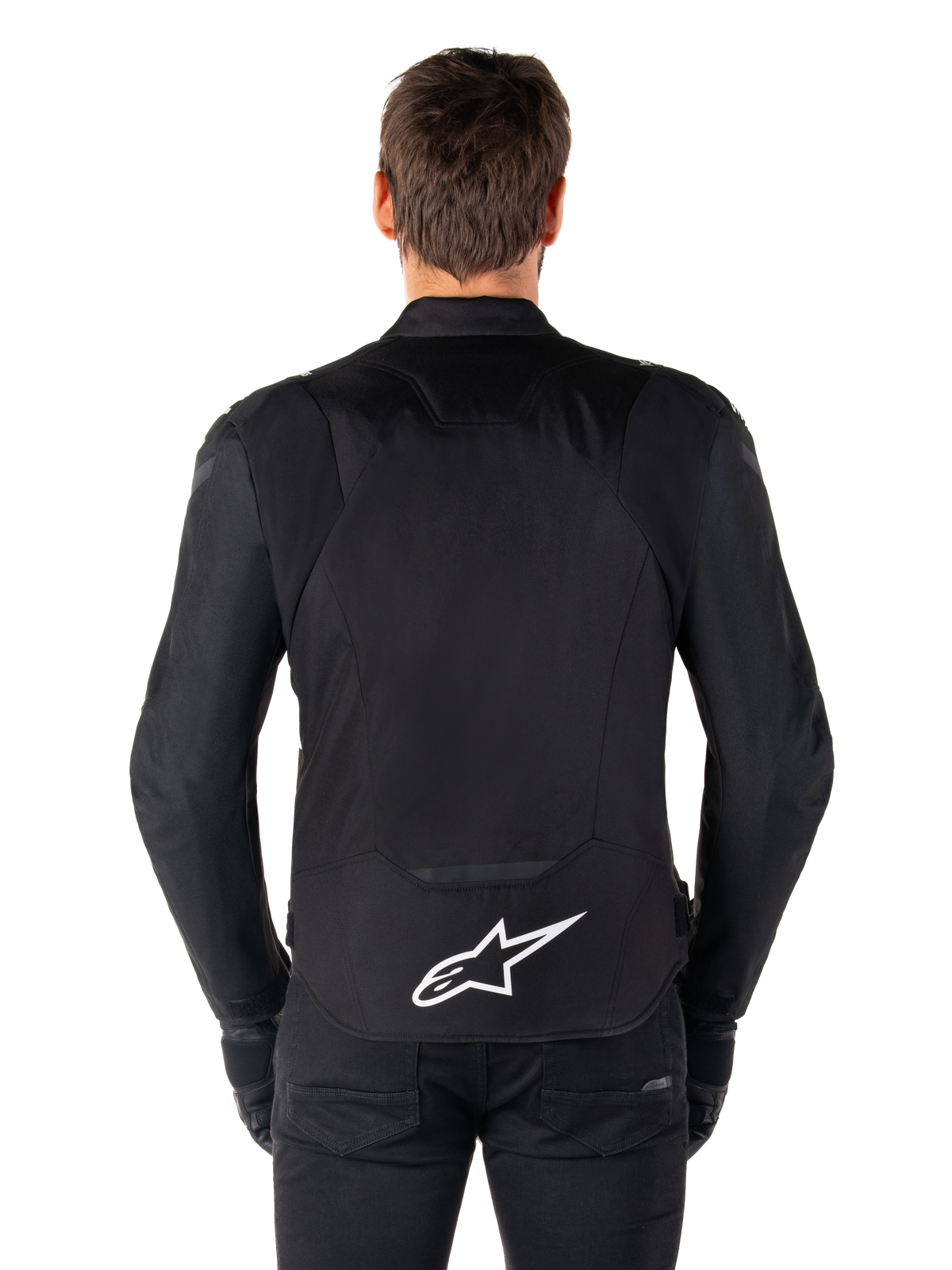 Alpinestars T-Jaws v4 Waterproof Motorjas Zwart en wit, productfoto 4