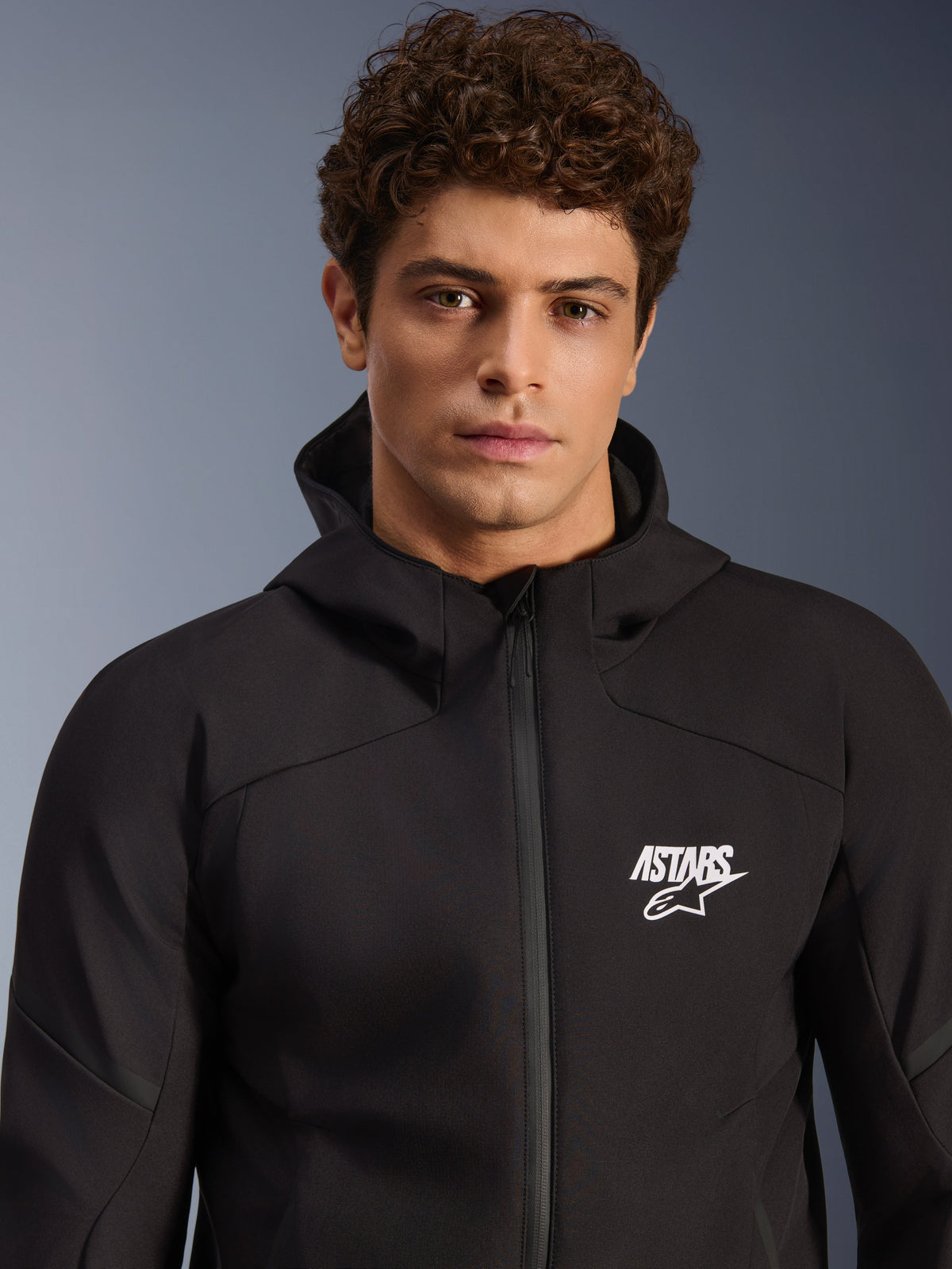 Alpinestars Aeroshell Waterproof Motorjas Zwart, detail 2