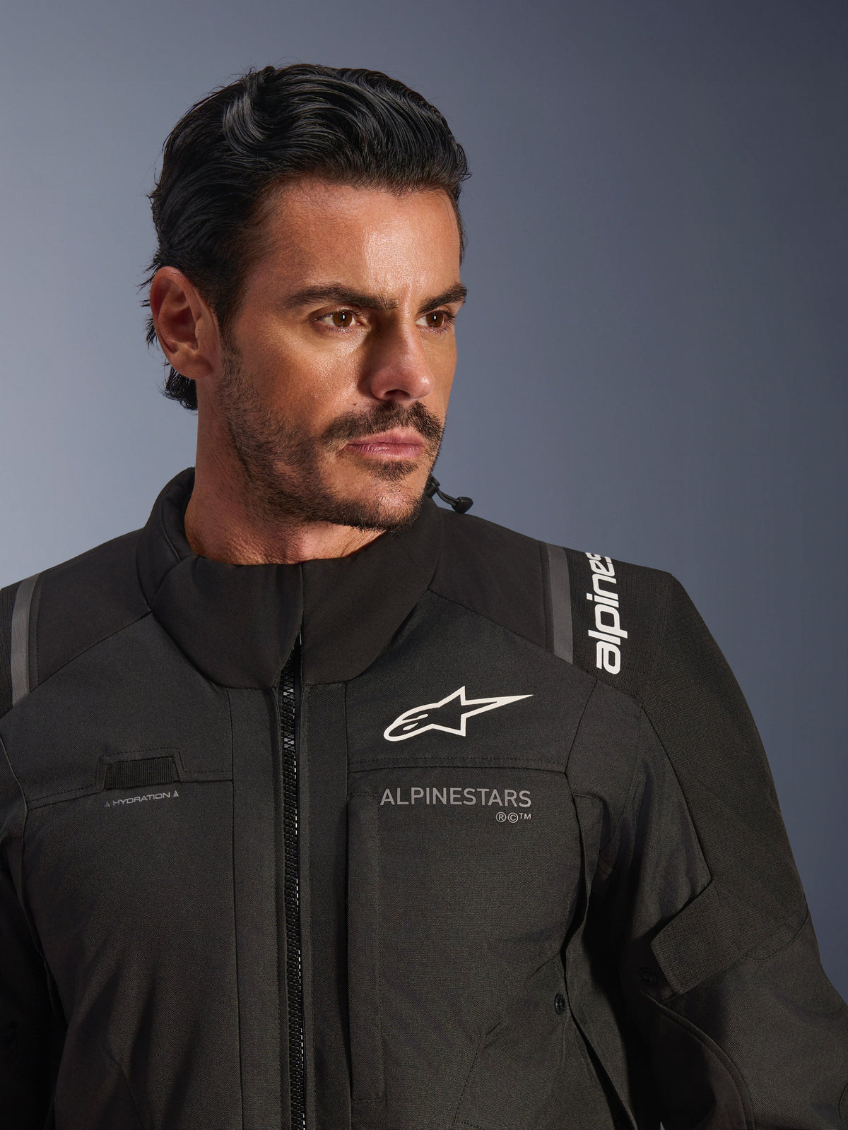 Alpinestars Andes v4 Drystar Motorjas Zwart, detail 2