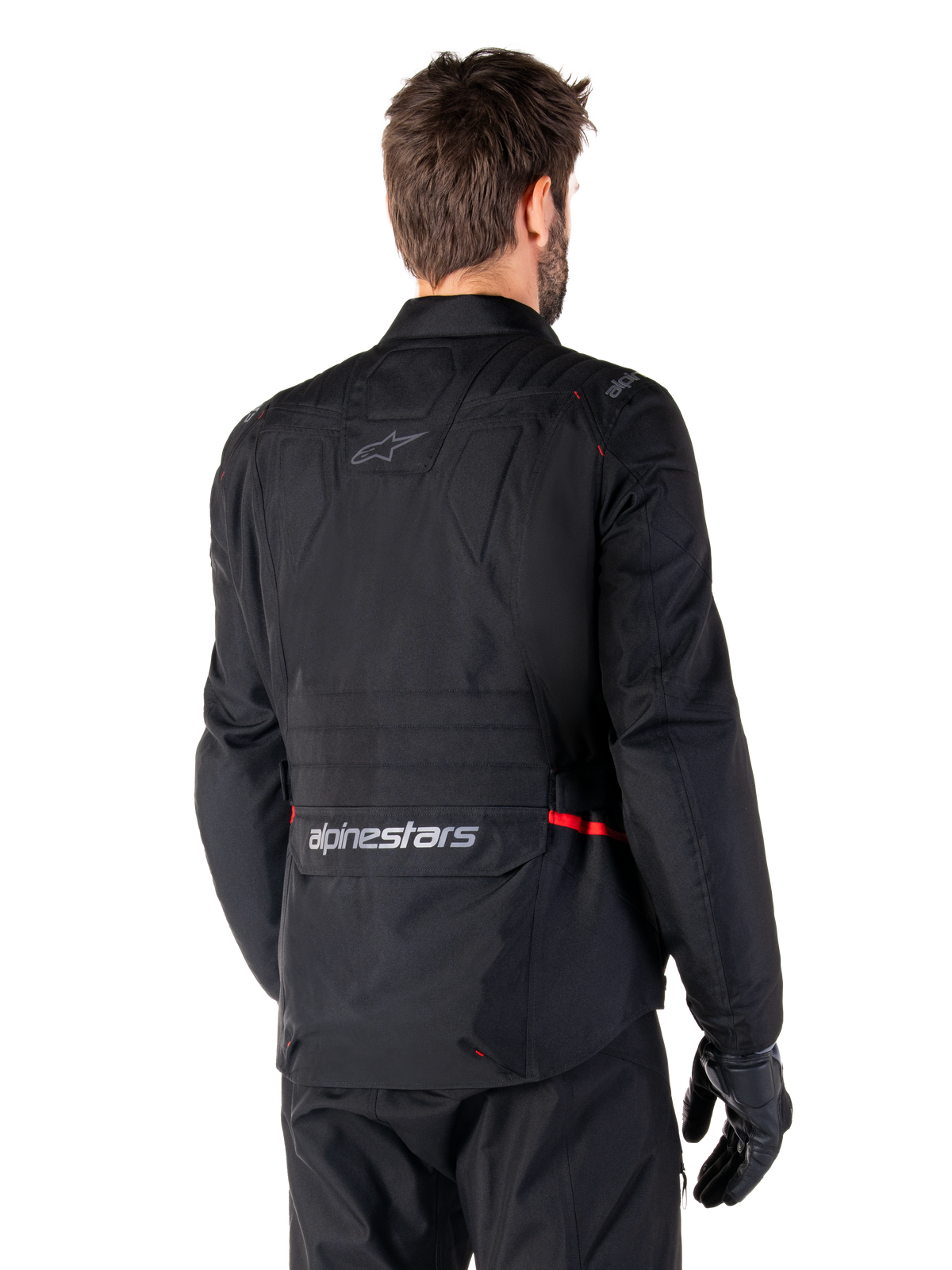 Alpinestars ST-1 Waterproof Motorjas Zwart, productfoto 2