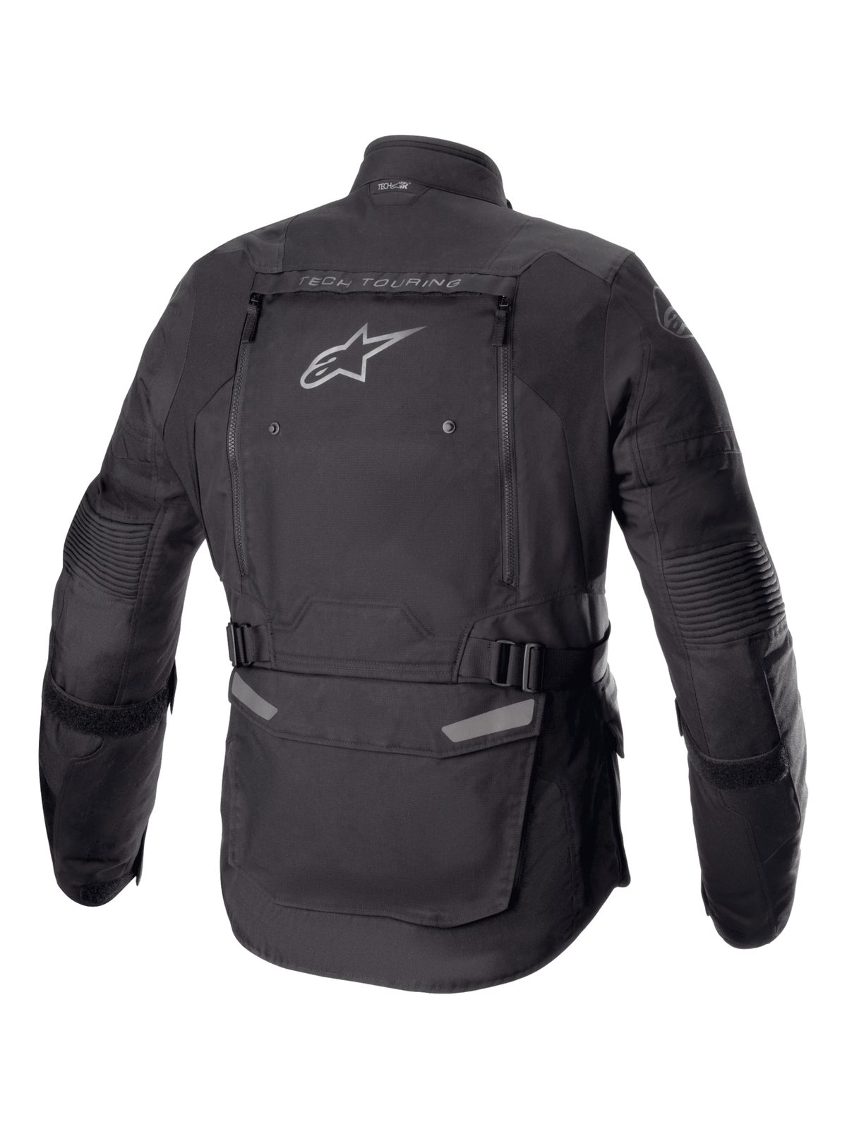 Alpinestars Bogota Pro Drystar Motorjas Zwart, achteraanzicht