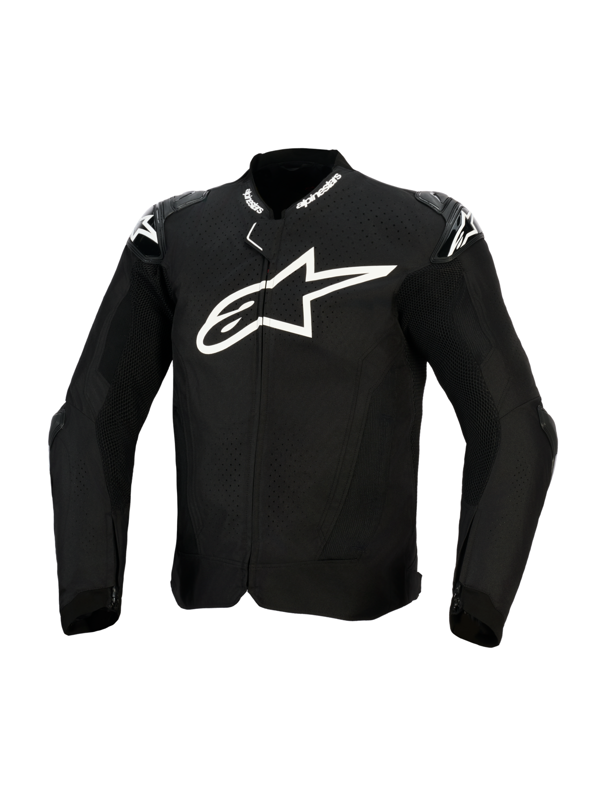 Alpinestars T-GP Air Motorjas Zwart, vooraanzicht 2