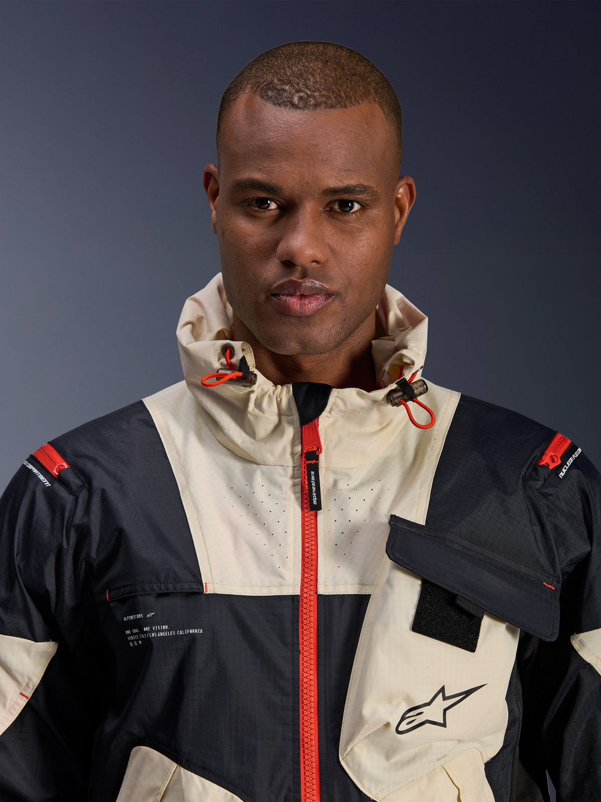 Alpinestars Mogress Air Motorjas Zwart en beige, productfoto 5