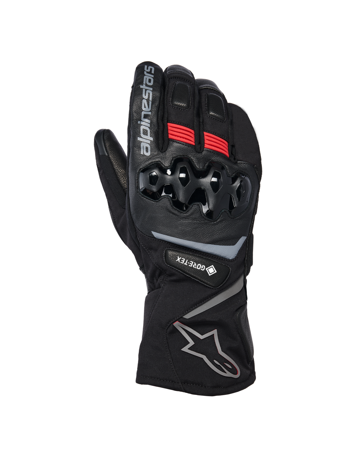 Alpinestars WT-8 GTX Motorhandschoenen Zwart, vooraanzicht