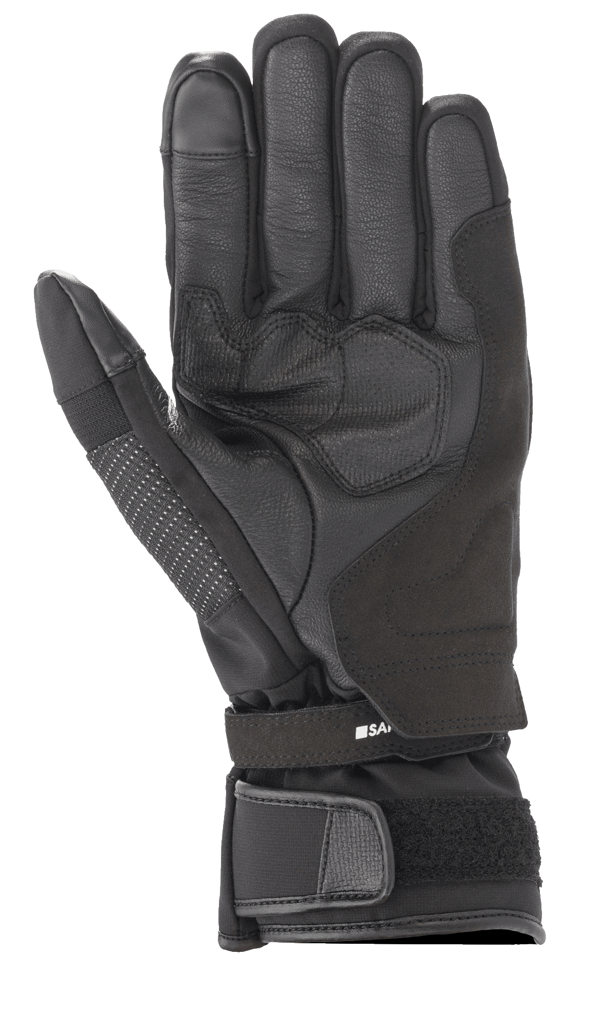 Alpinestars Andes v3 Drystar Motorhandschoenen Zwart, achteraanzicht