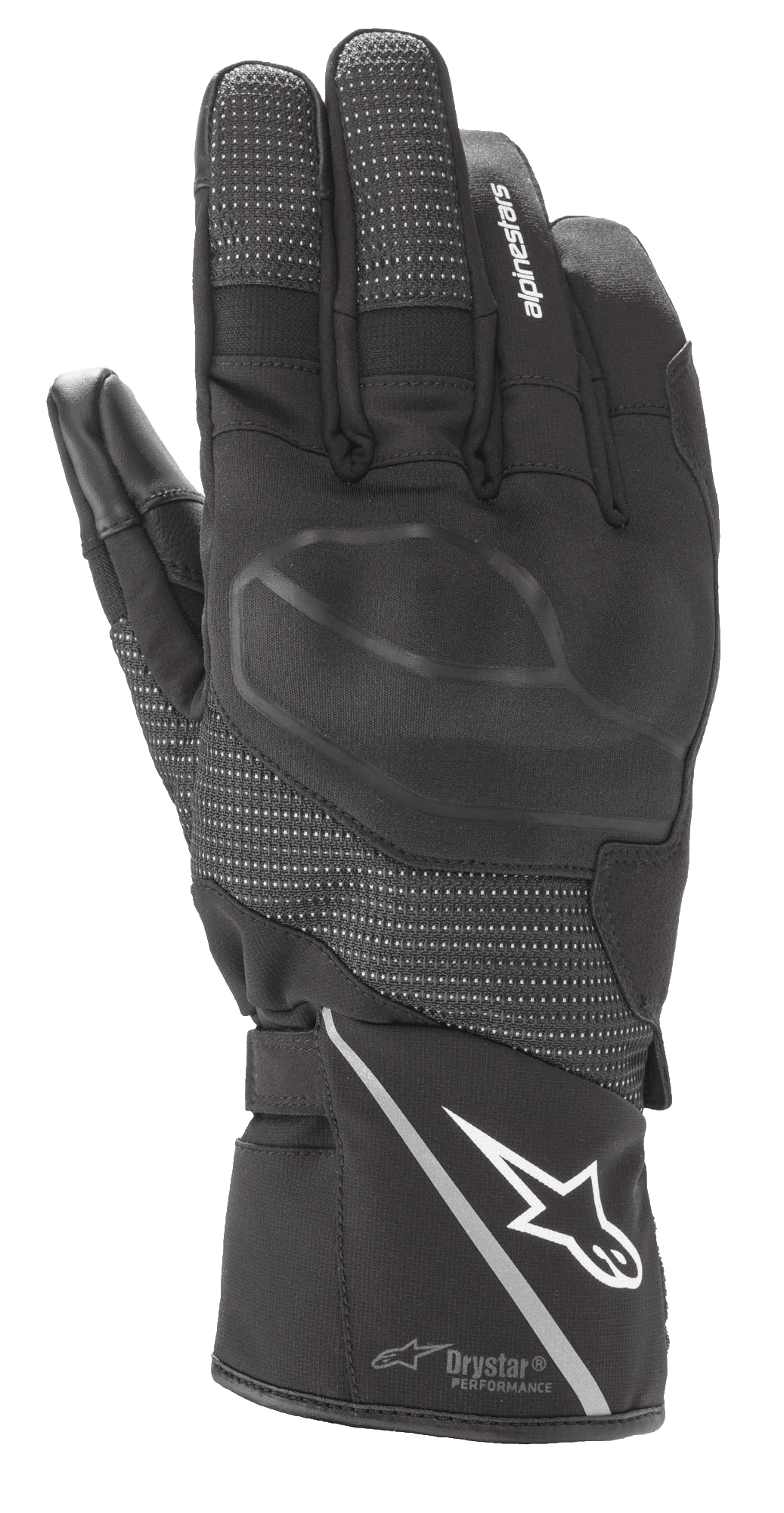Alpinestars Andes v3 Drystar Motorhandschoenen Zwart, vooraanzicht