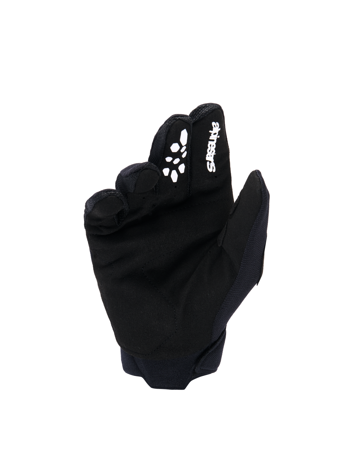 Alpinestars Full Bore v2 Motorhandschoenen Junior Zwart en wit, achteraanzicht