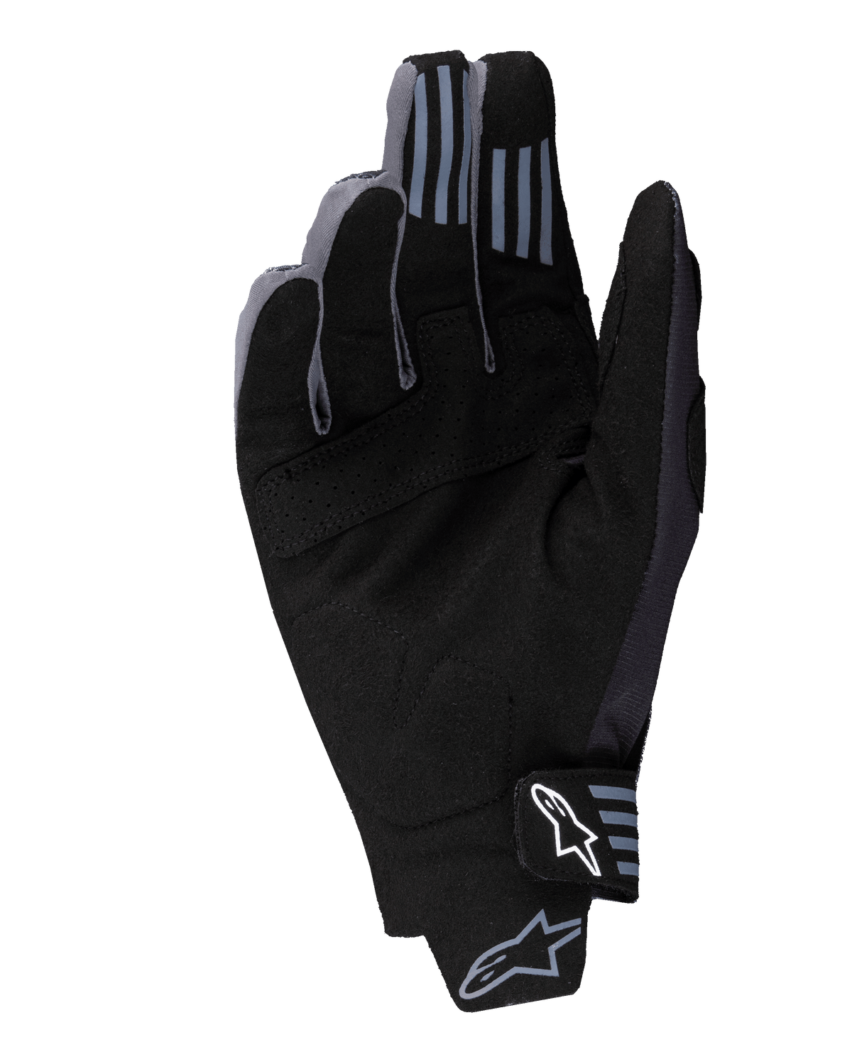 Alpinestars Techstar Motorhandschoenen Zwart, achteraanzicht