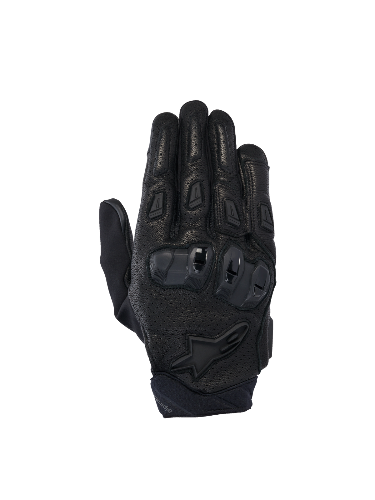 Alpinestars SP X 7 Air Motorhandschoenen Zwart op zwart, vooraanzicht