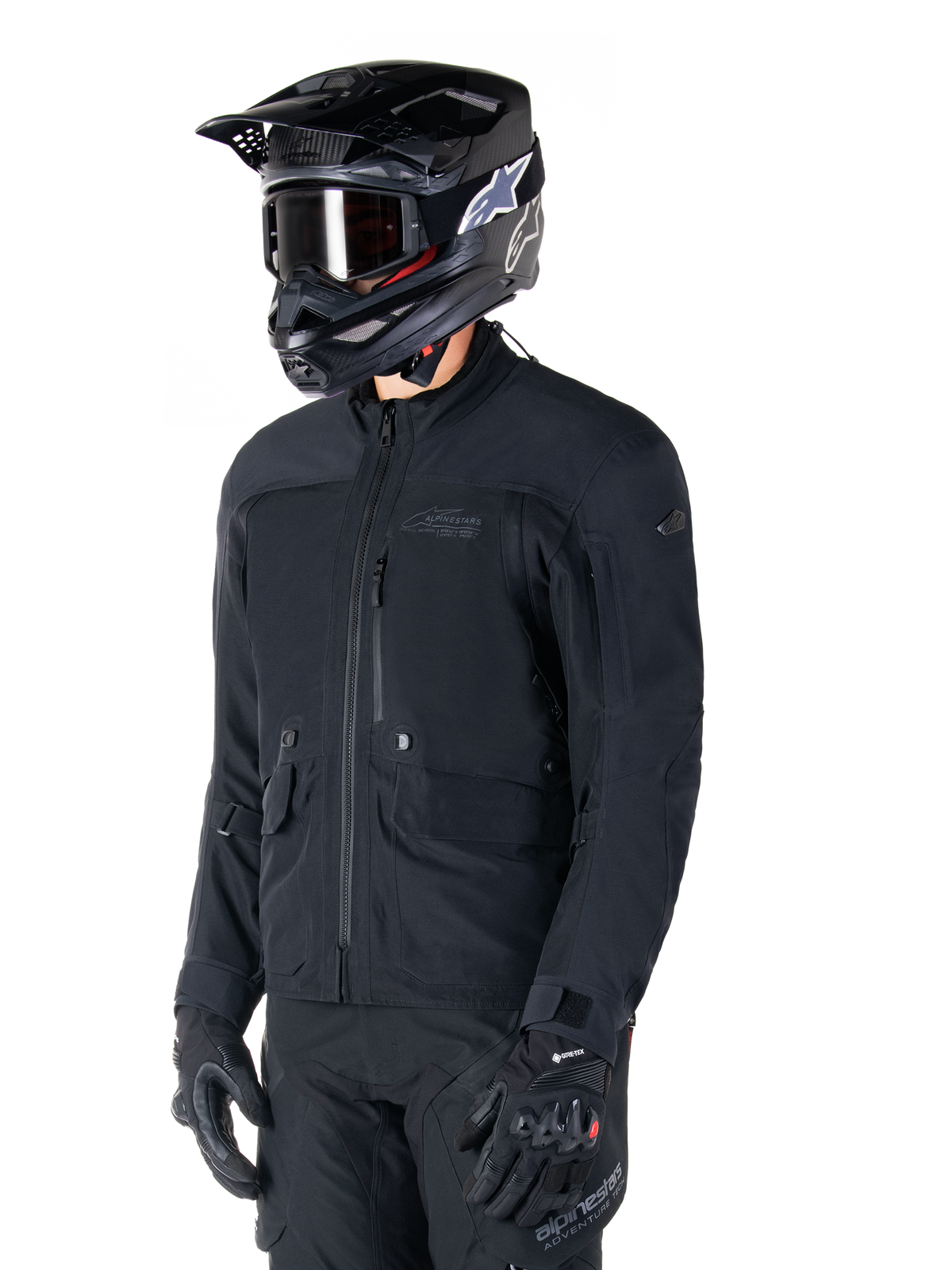 Alpinestars ST-7 Prime Gore-Tex Motorjas Zwart, productfoto 3