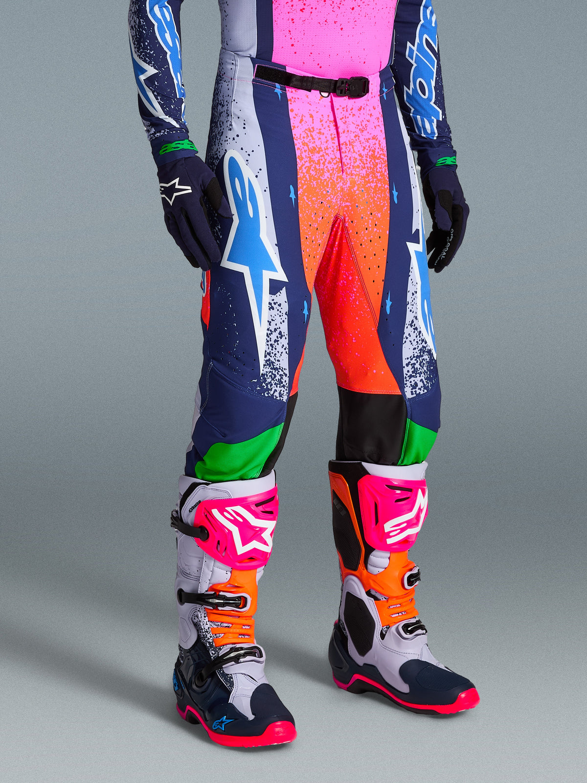 Alpinestars Supertech LTD SX Daytona 2026 Crossbroek Meerkleurig, productfoto 2