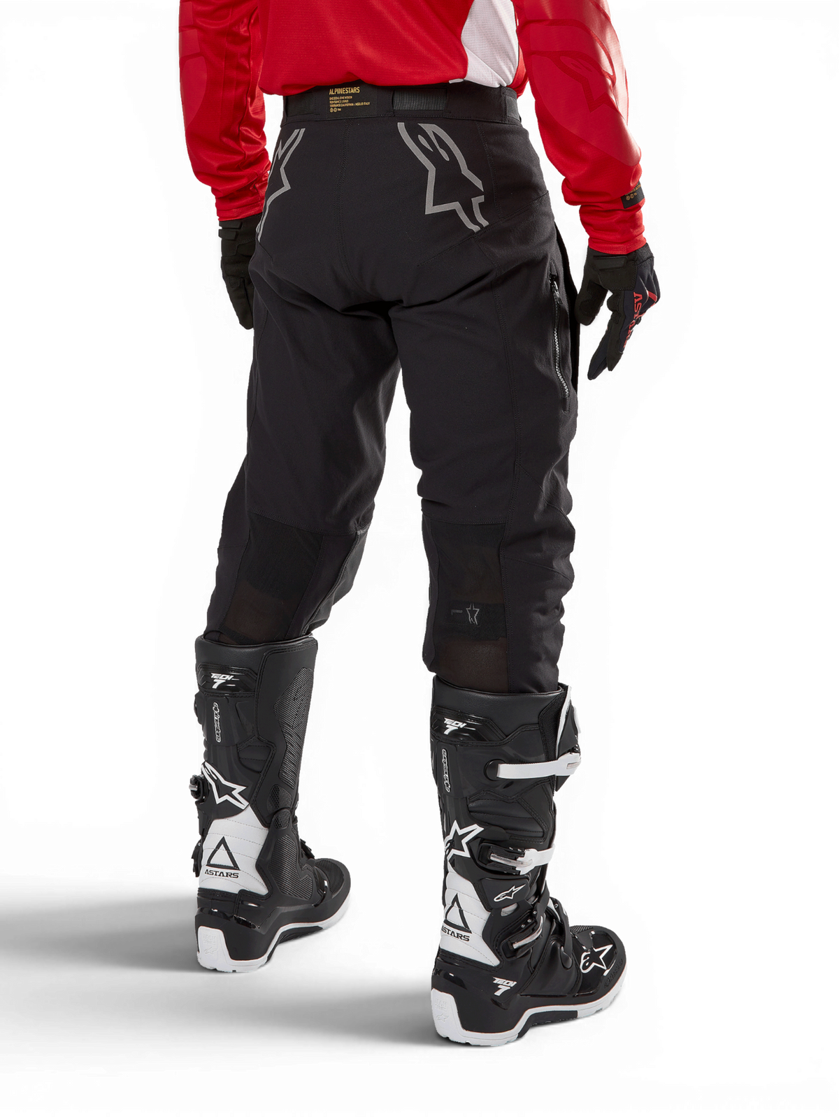 Alpinestars Techdura Crossbroek Zwart, productfoto 3