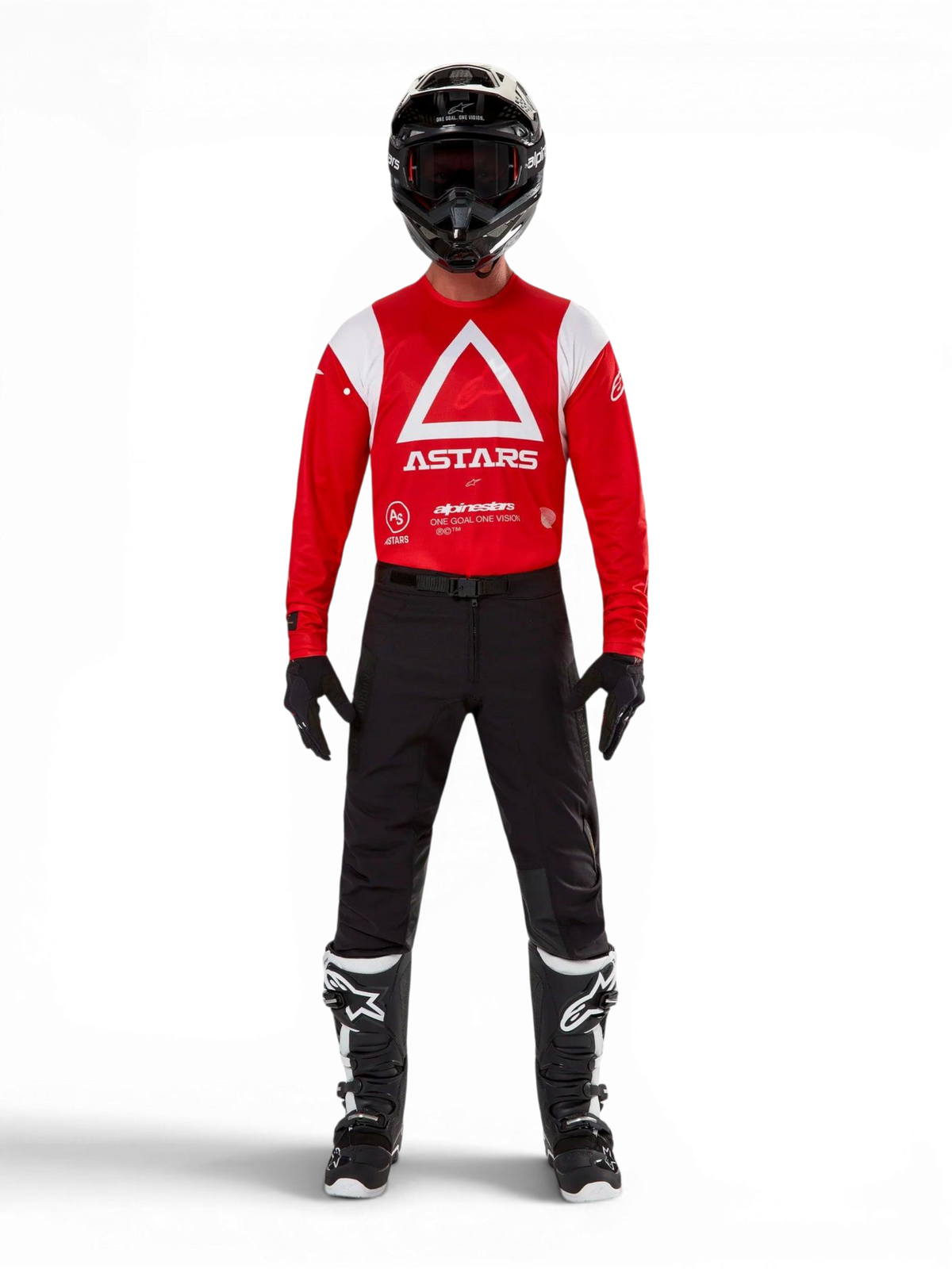 Alpinestars Techdura Crossbroek Zwart, productfoto 5