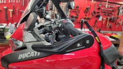 Handkappen beschermers Ducati Multistrada 1200/1260/950 (2015 - ) set voor rem + koppelingshendels