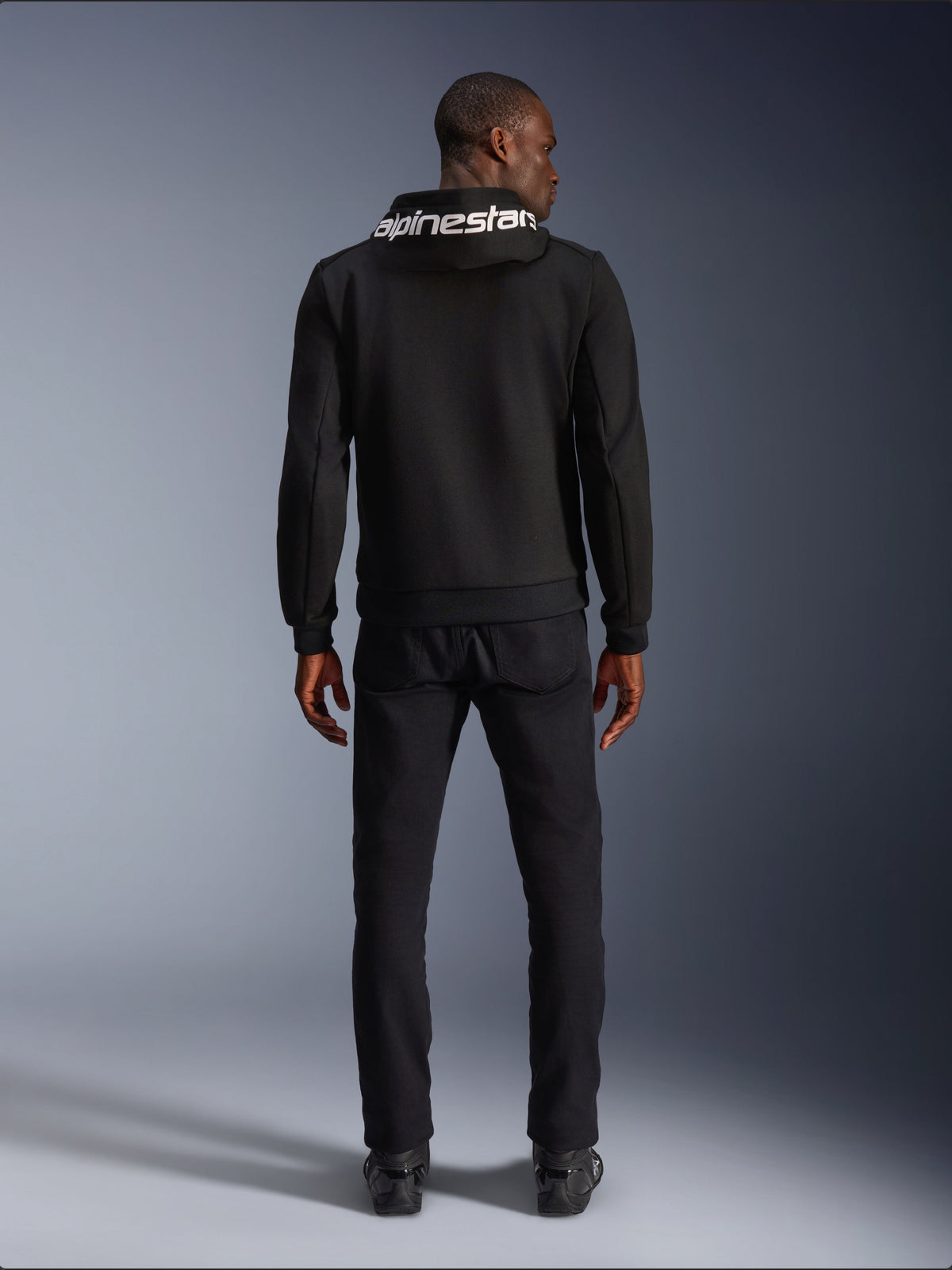 Alpinestars Chrome v2 Motorjas Zwart en wit, productfoto 4