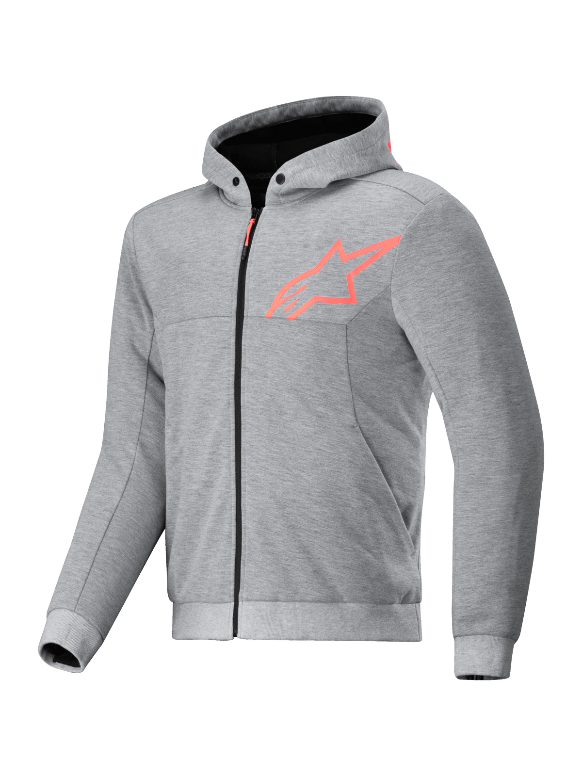 Alpinestars Chrome v2 Motorjas Grijs en blauw, vooraanzicht