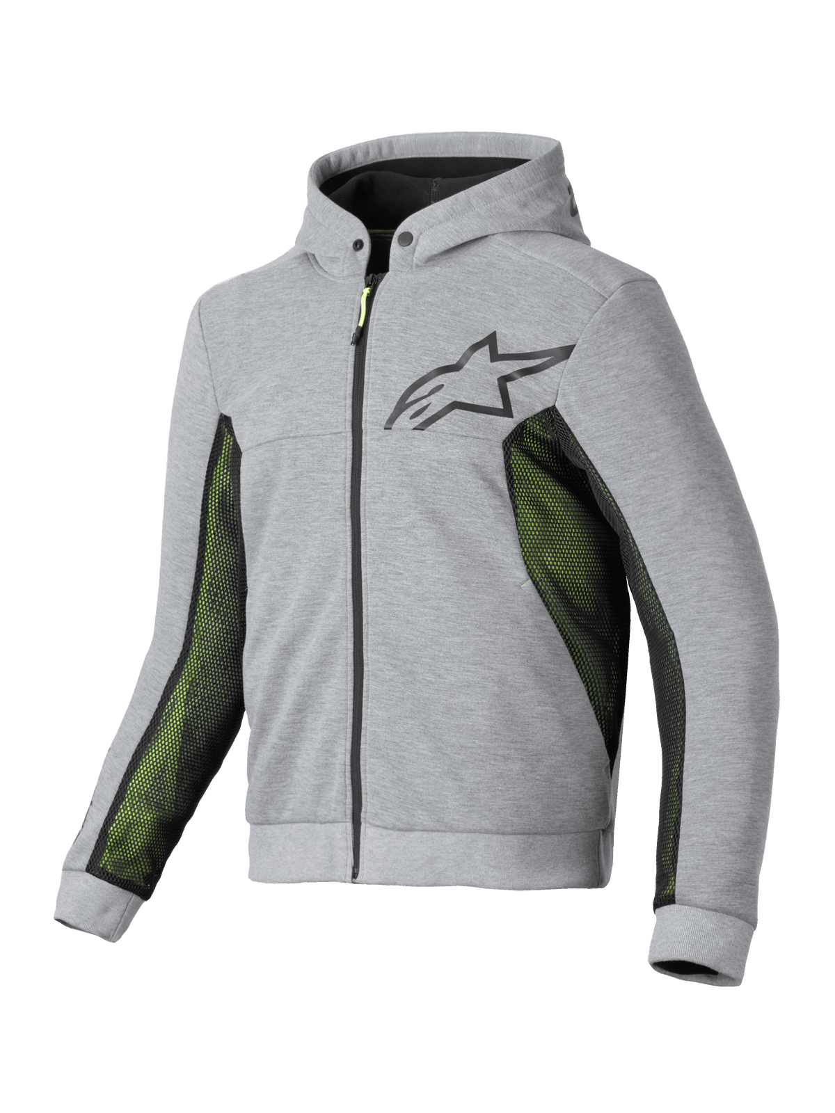 Alpinestars Chrome Air Motorjas Grijs, vooraanzicht