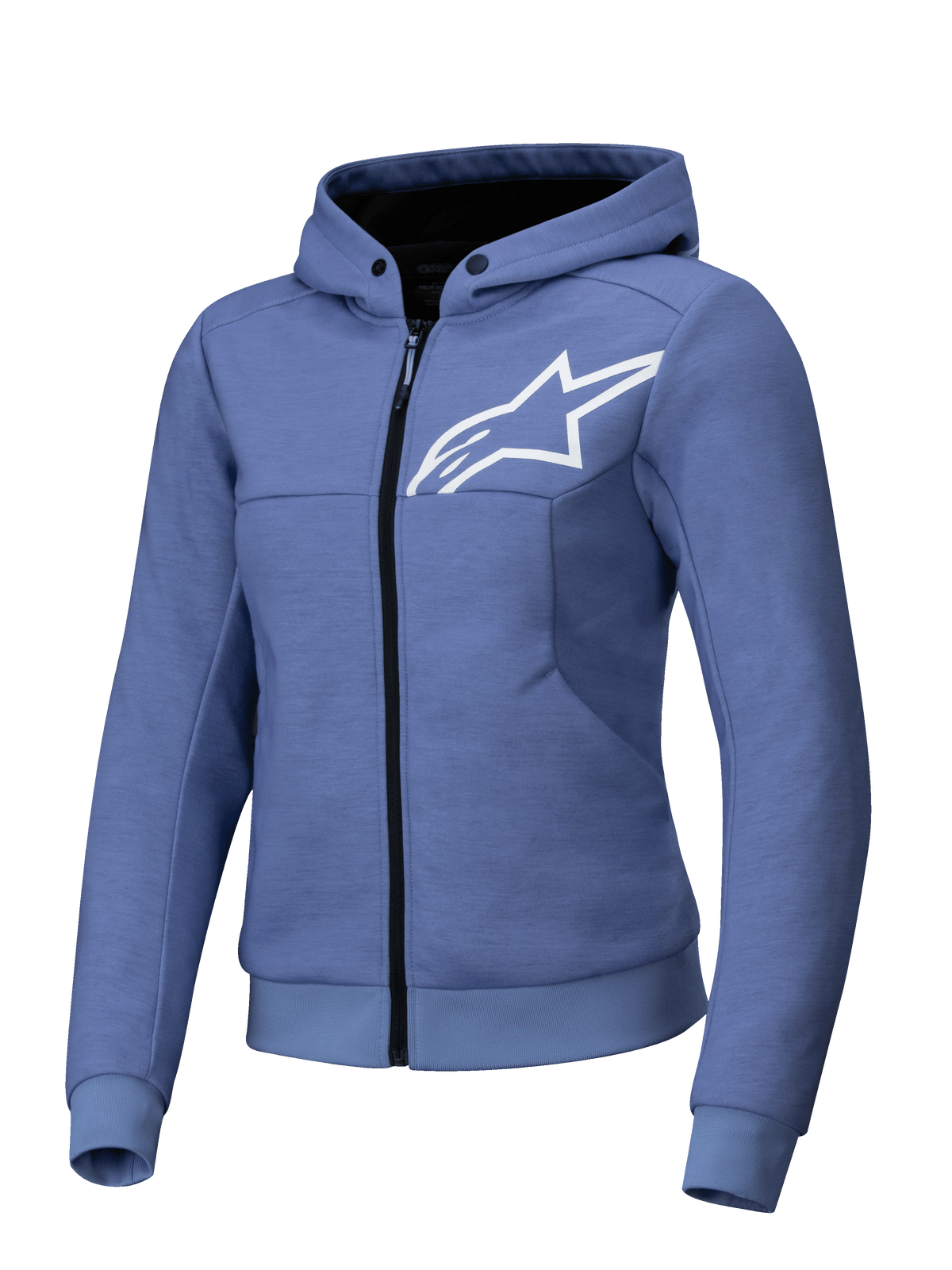 Alpinestars Chrome v2 Hoodie Dames Blauw en paars, vooraanzicht