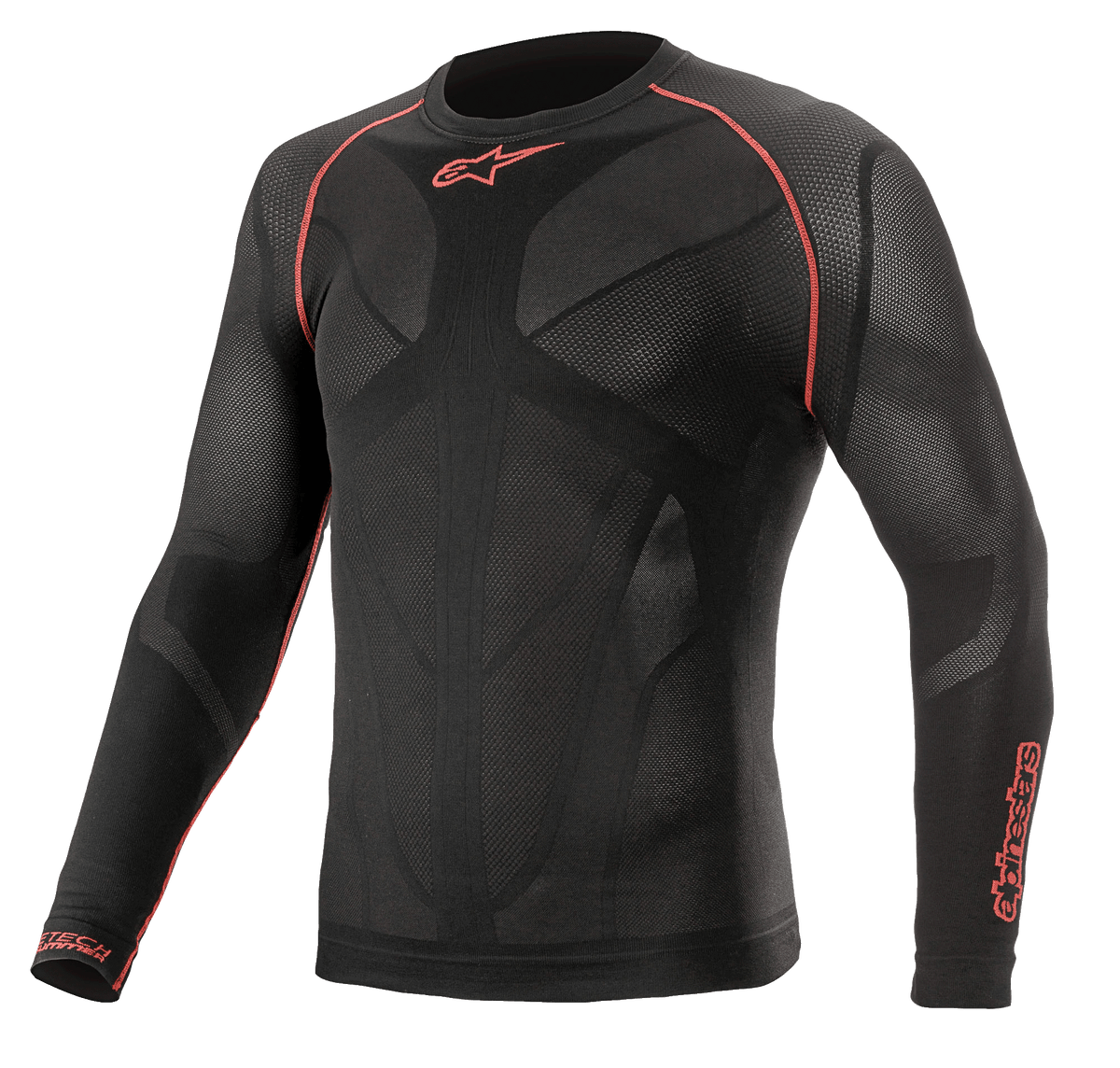 Alpinestars Ride Tech v2 Ondershirt Accessoire Rood, vooraanzicht