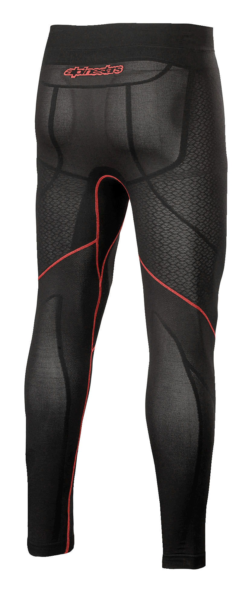 Alpinestars Ride Tech v2 Onderbroek Accessoire Rood, achteraanzicht