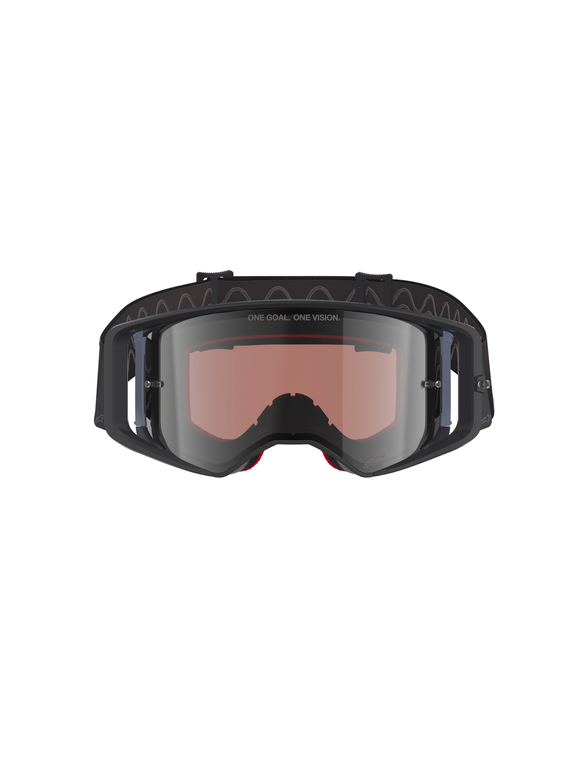 Alpinestars Supertech Corp Crossbril Zwart en grijs, productfoto 2