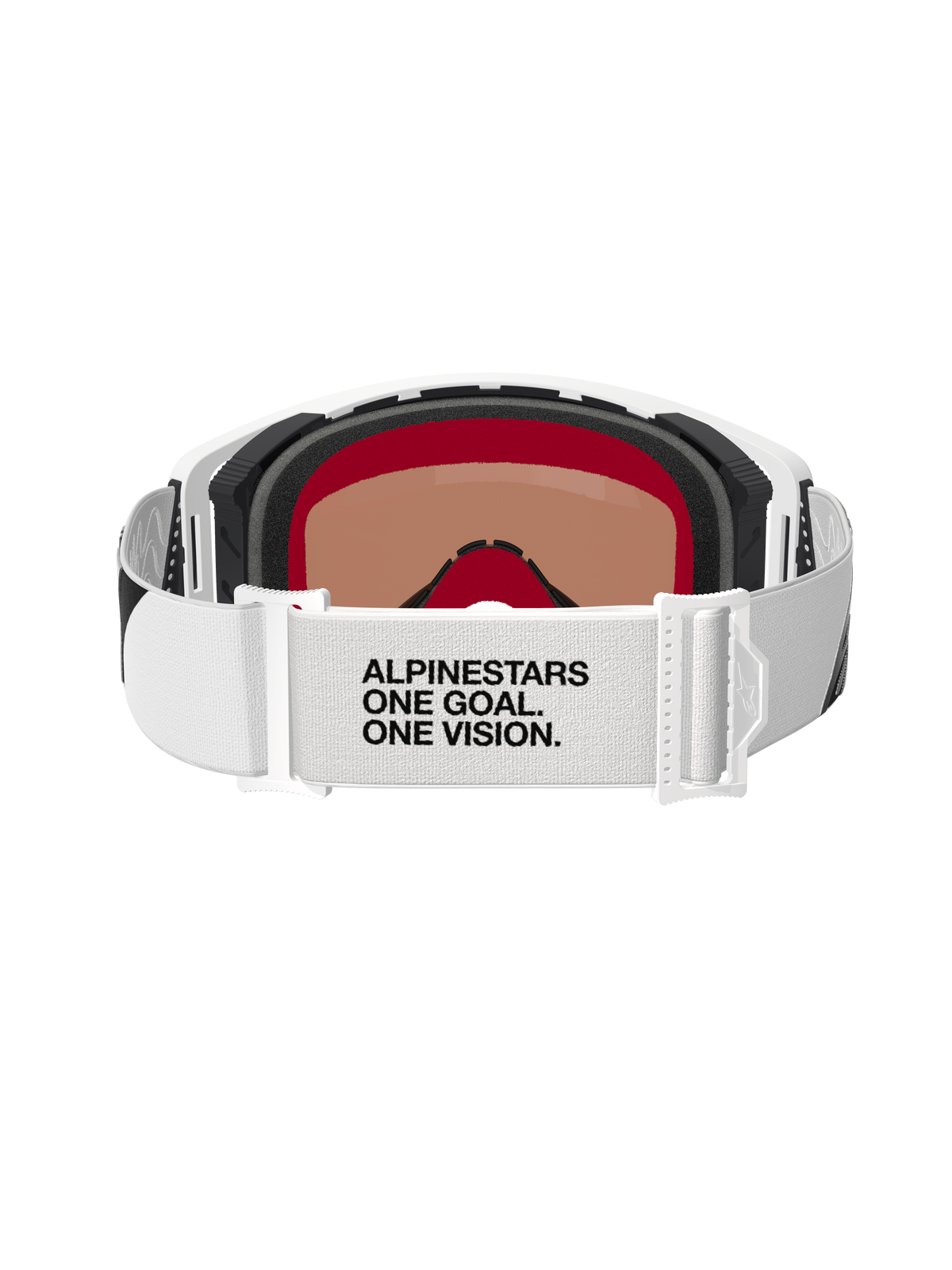 Alpinestars Supertech Corp Crossbril Wit, productfoto 4