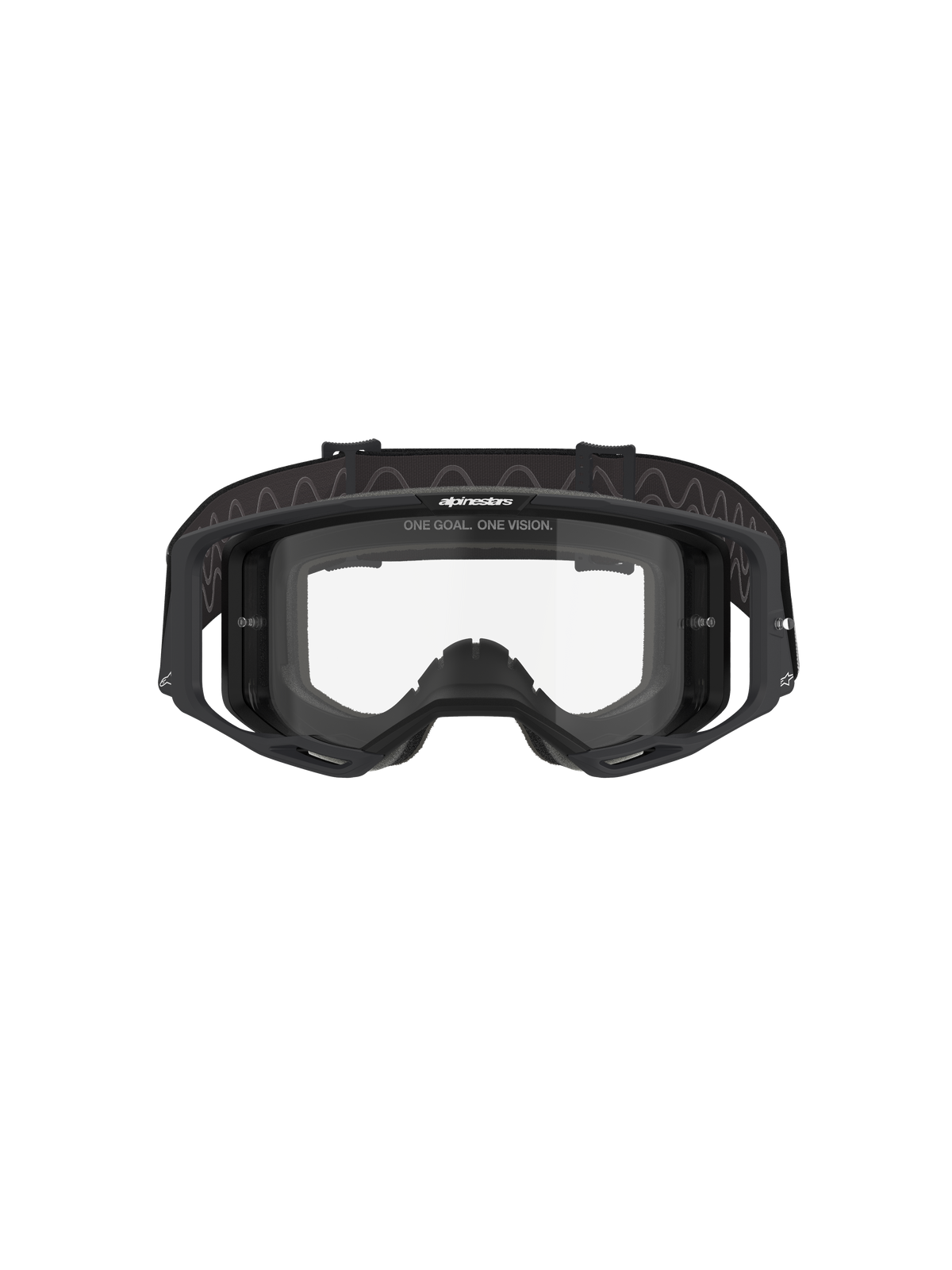 Alpinestars Vision 8 Corp Crossbril Zwart, productfoto 2