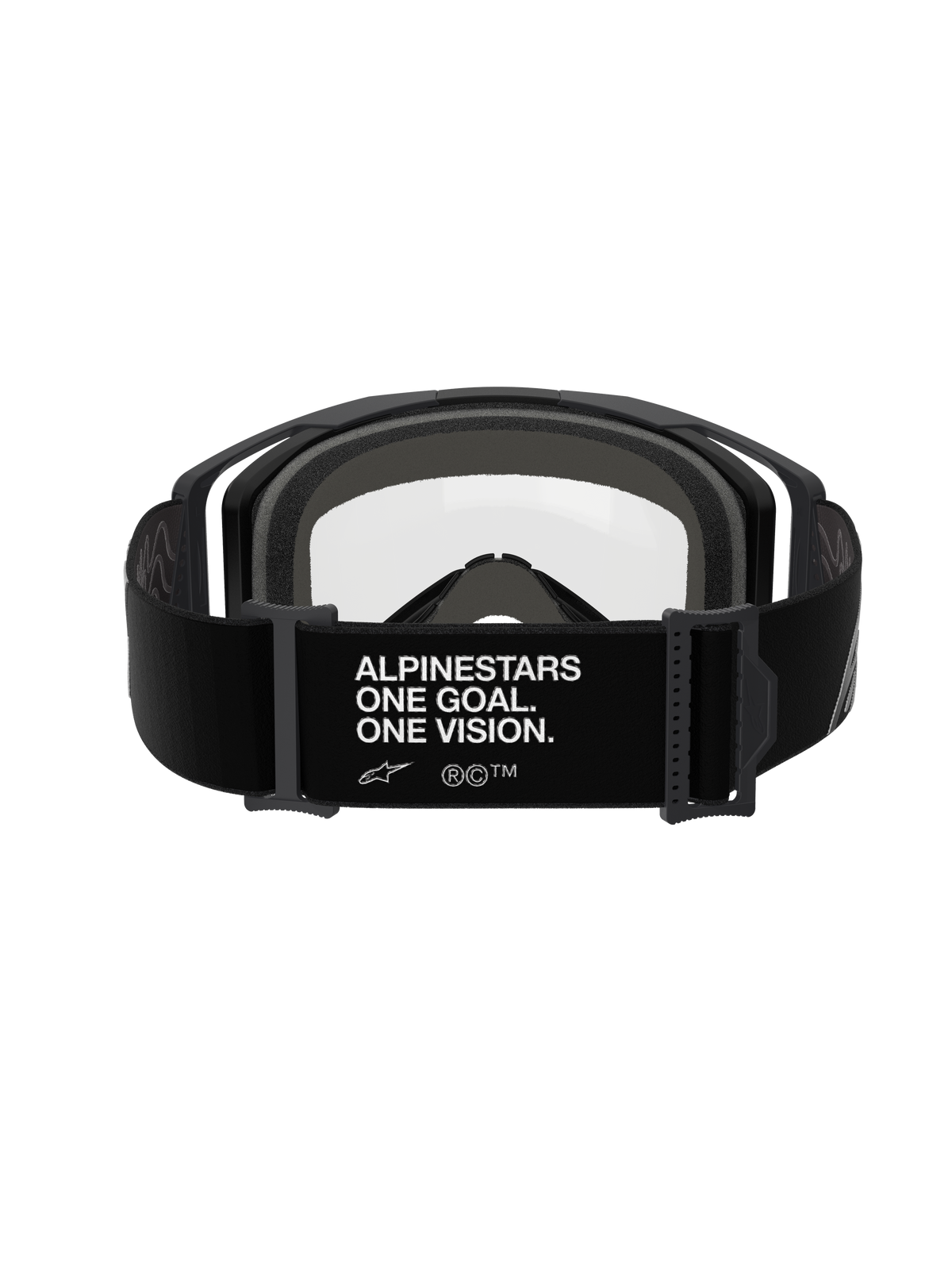 Alpinestars Vision 8 Corp Dual Pane Crossbril Zwart, productfoto 4
