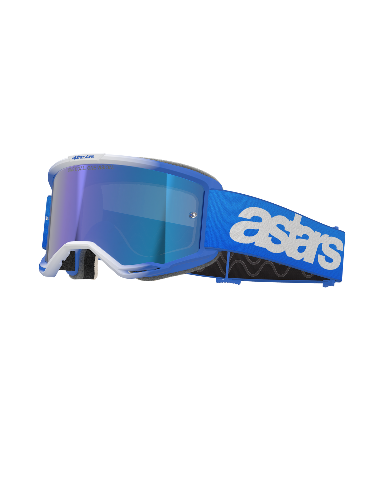 Alpinestars Vision 5 Blaze Crossbril Blauw, productfoto 1