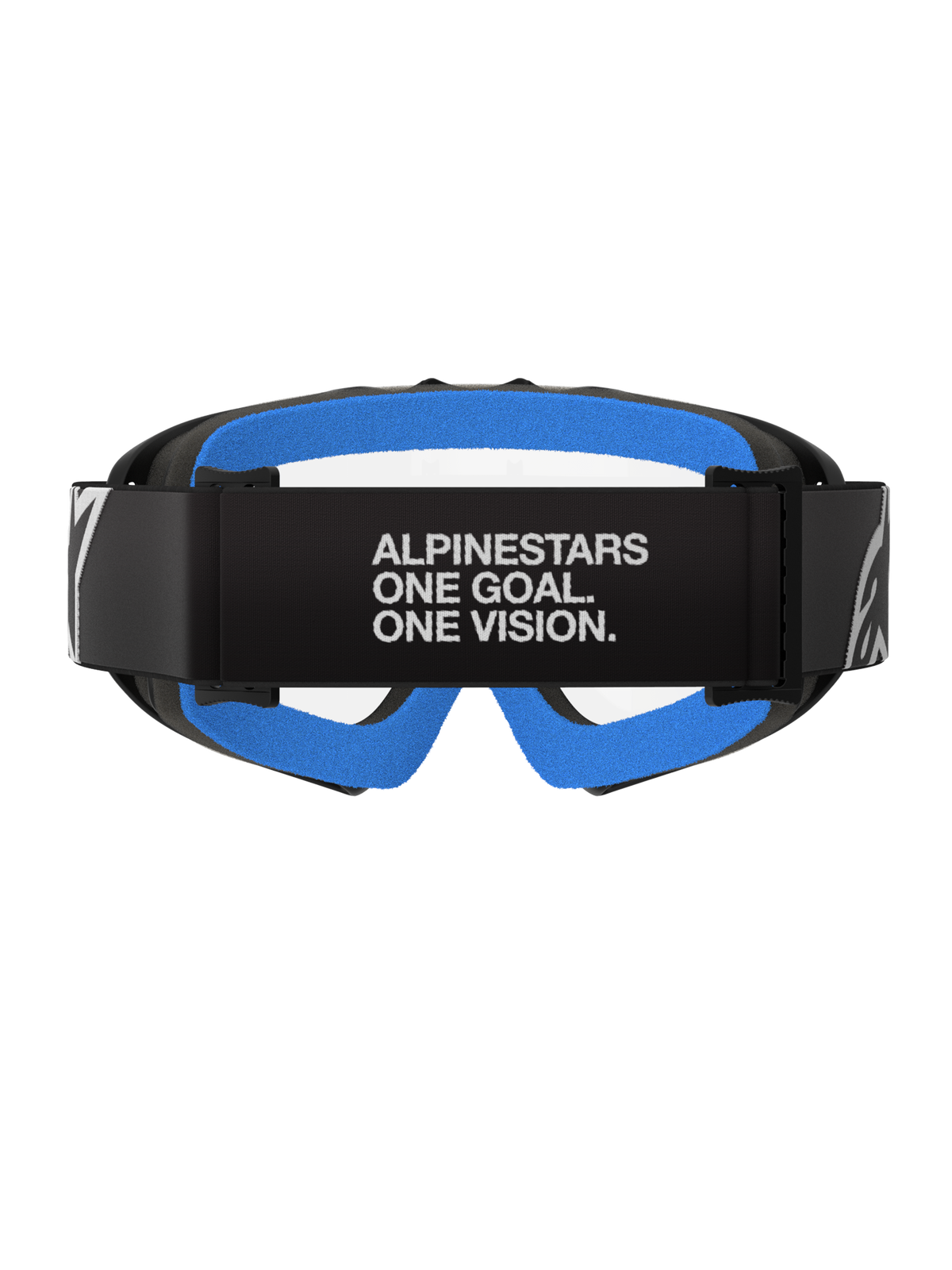 Alpinestars Vision Youth Corp Crossbril Junior Zwart en transparant, productfoto 4