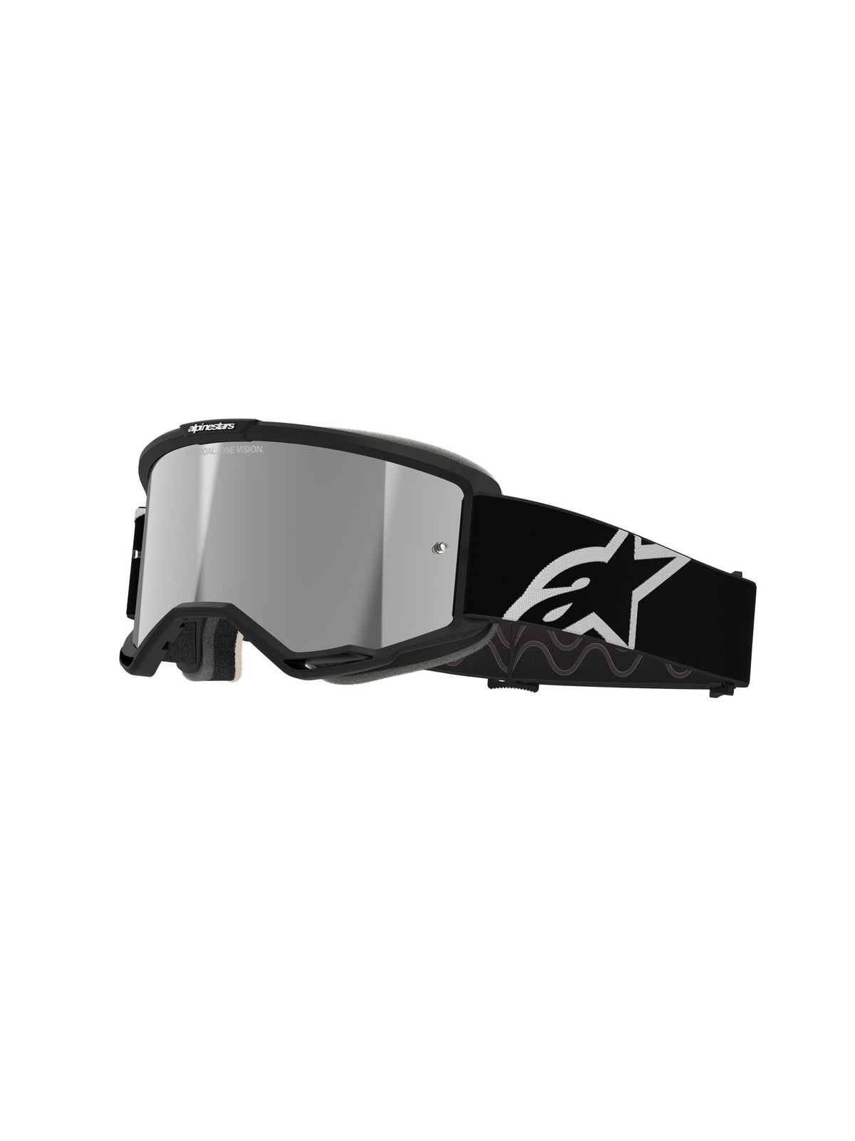 Alpinestars Vision 5 Corp Crossbril Zwart en zilver, productfoto 1