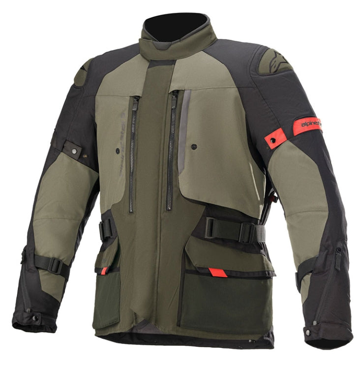 Alpinestars Ketchum Gore-Tex Motorjas Groen en bruin, productfoto 1