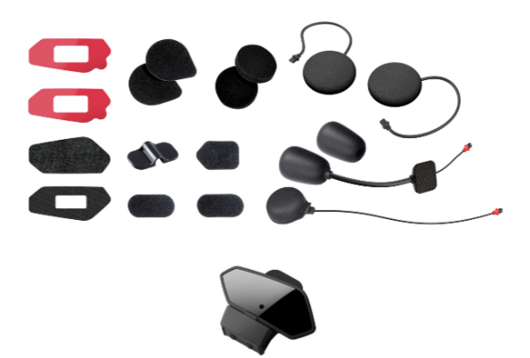 Sena 50R Montageset met Sound by Harman Kardon, intercom accessoire van Sena, productfoto 1