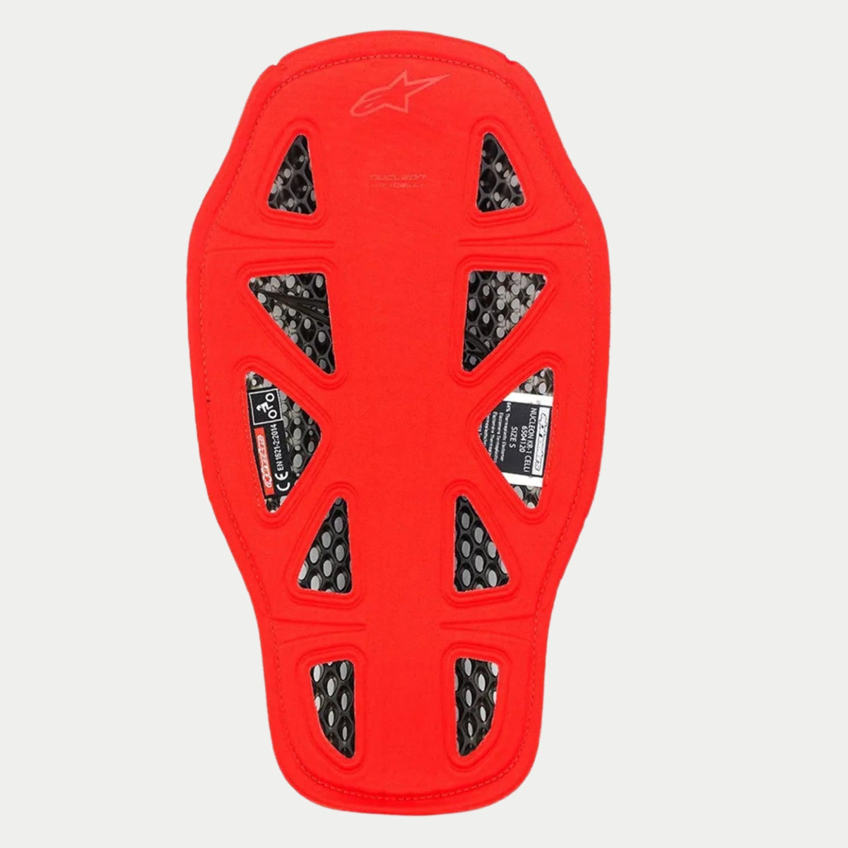 Alpinestars Nucleon KR-1 Celli Rugprotector Zwart, vooraanzicht 2