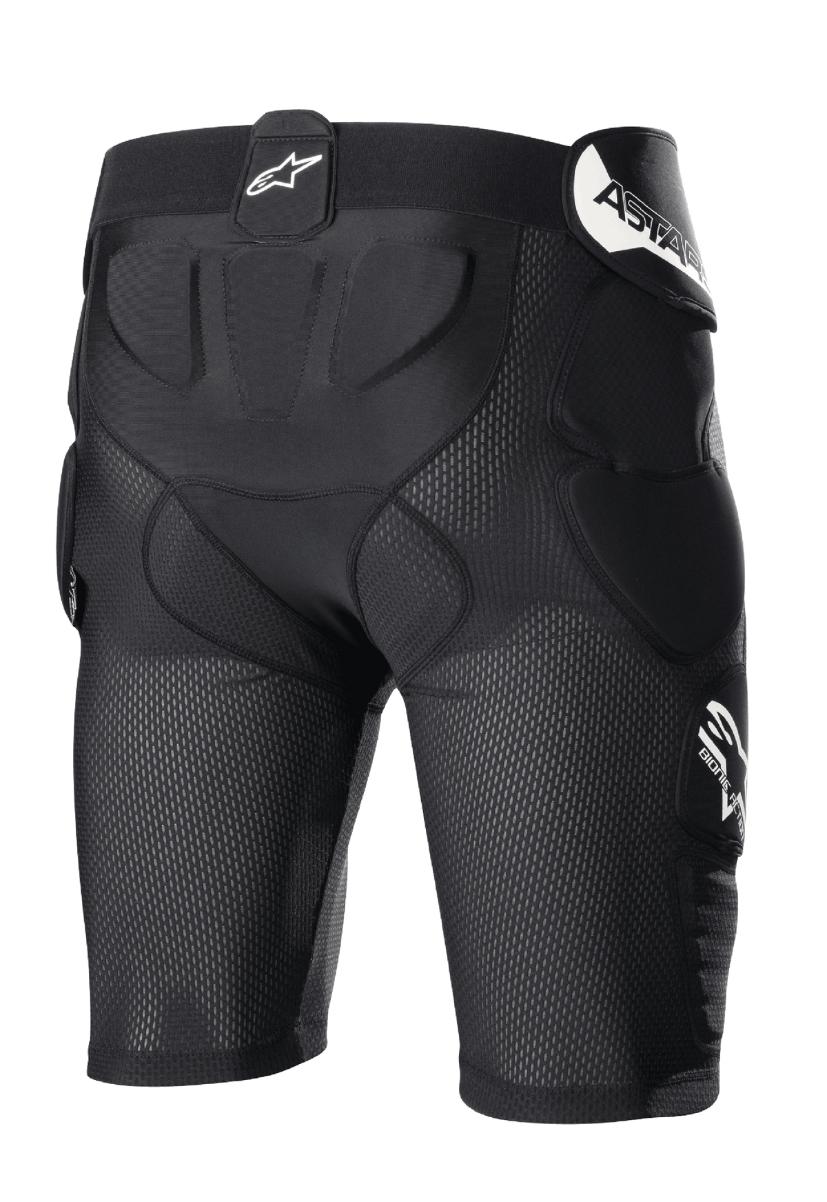 Alpinestars Bionic Action Beschermshort Bodyprotector Zwart, achteraanzicht