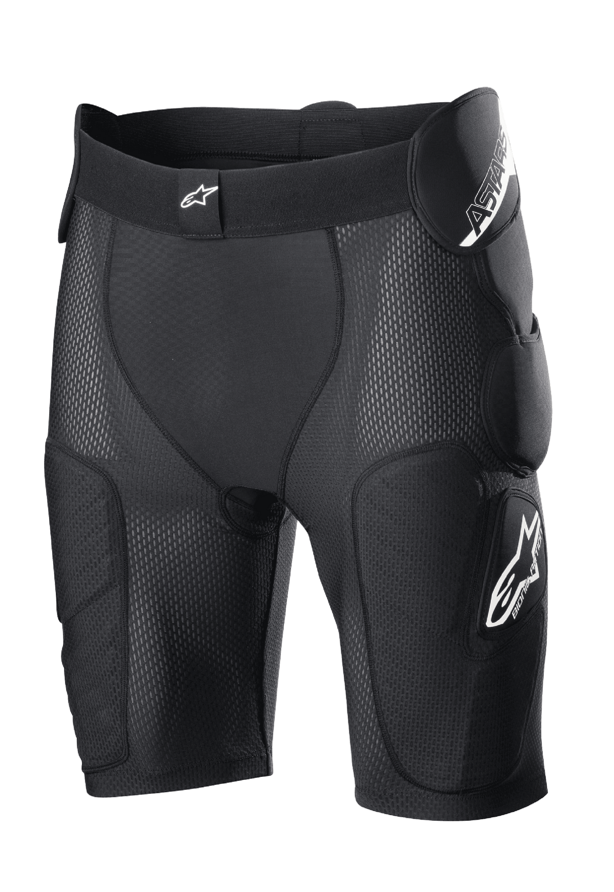 Alpinestars Bionic Action Beschermshort Bodyprotector Zwart, vooraanzicht