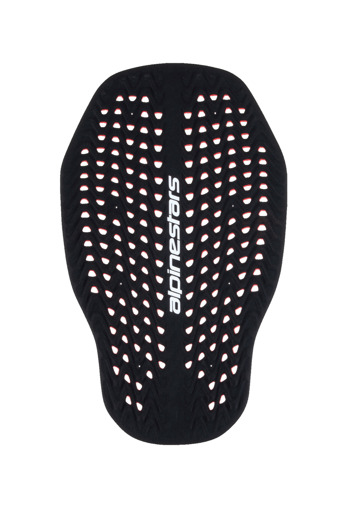 Alpinestars Plasma Insert Rugprotector Zwart en rood, achteraanzicht