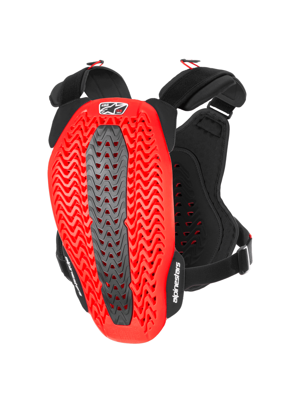 Alpinestars A-5 Plasma Bodyprotector Zwart, achteraanzicht