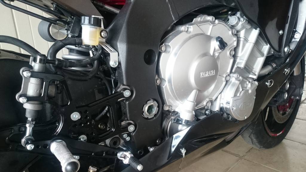 Rem schakelset Reverse Shift Yamaha R1 2015 - 2019 Volledig verstelbaar