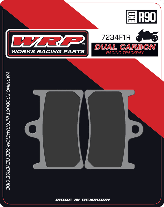 Remblokken Dual Carbon Racing / Circuit 7234 F1R