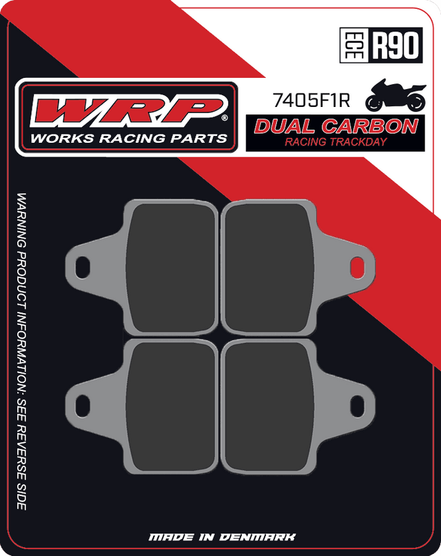 Remblokken Dual Carbon Racing / Circuit 7405 F1R (Accossato Calipers)