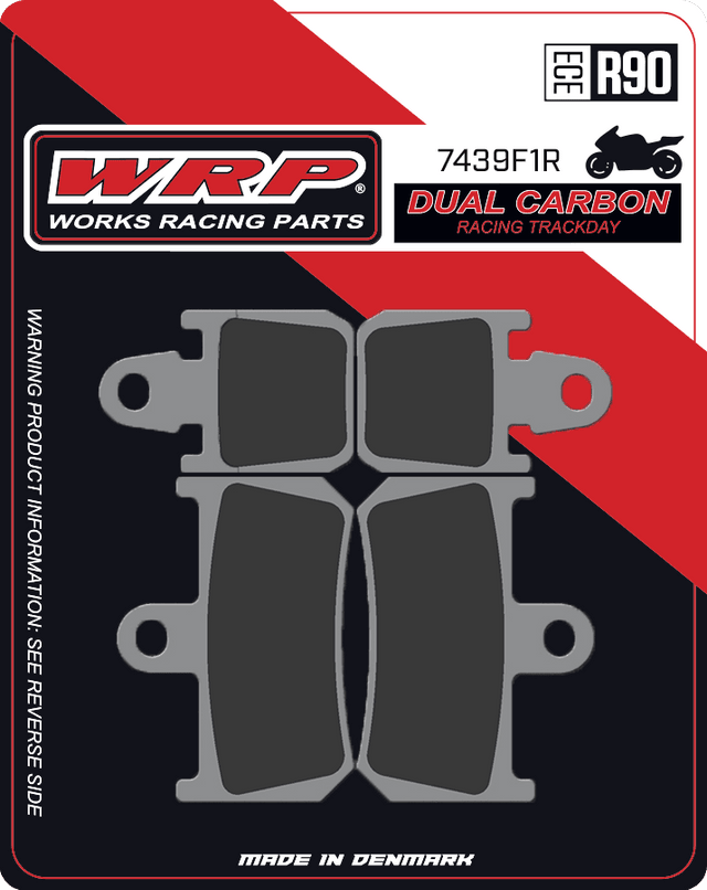 Remblokken Dual Carbon Racing / Circuit 7439 F1R - Front